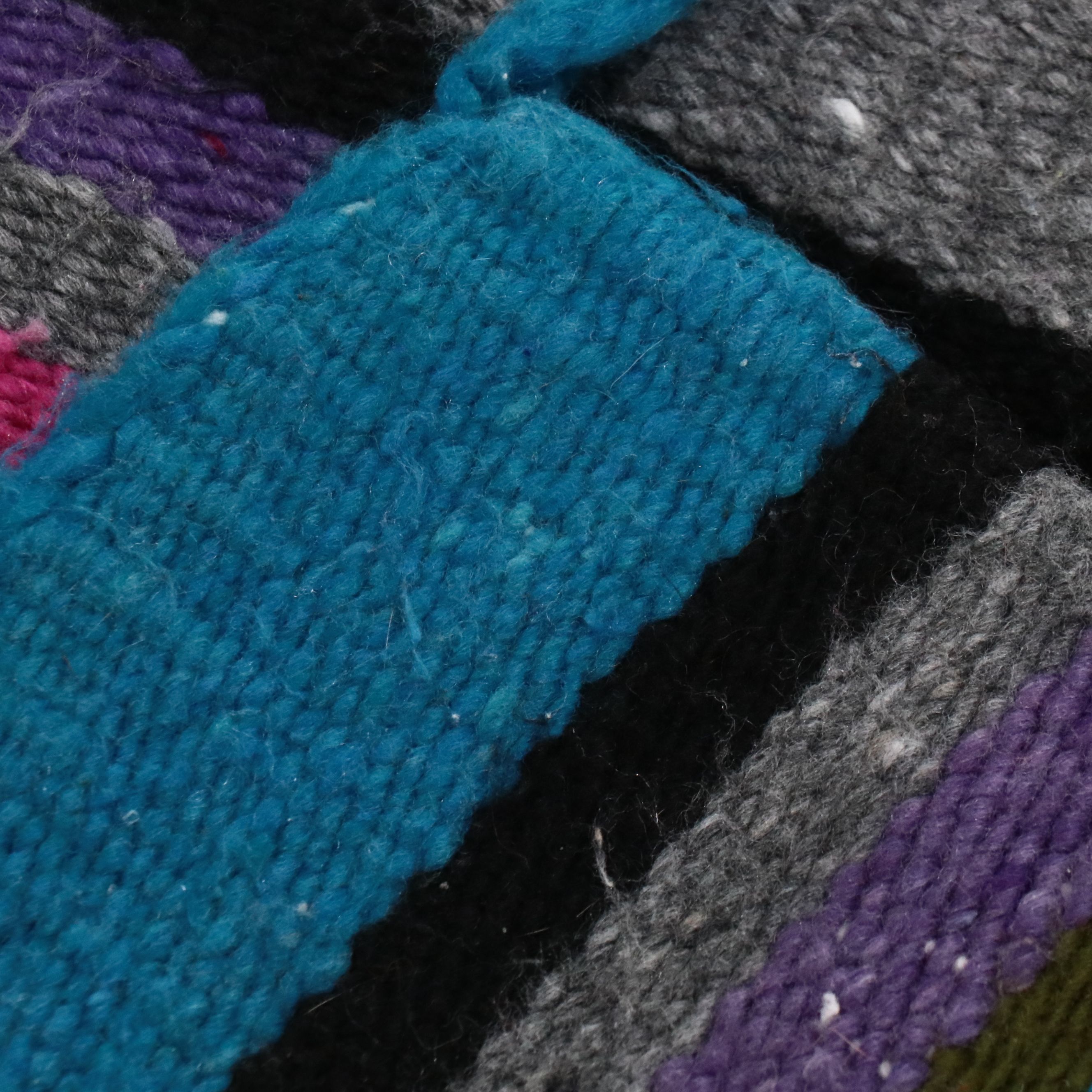 2'5 x 5'1 Handwoven Mexican Chimayo Accent Rug