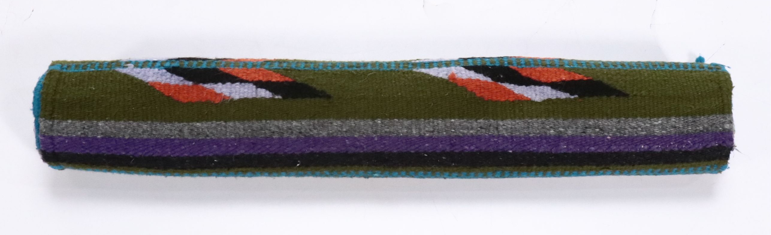 2'5 x 5'1 Handwoven Mexican Chimayo Accent Rug