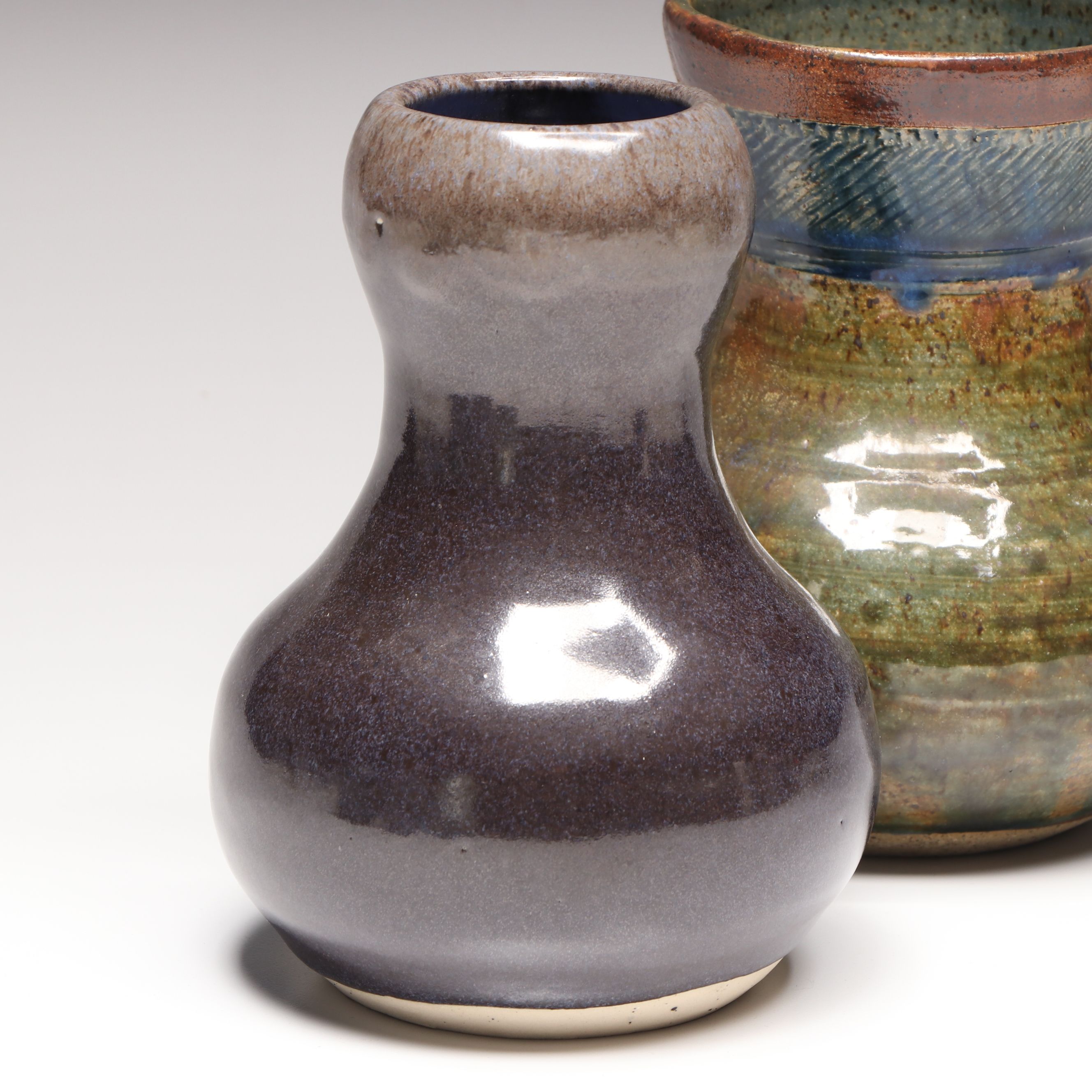 William Lutz Art Pottery Vases