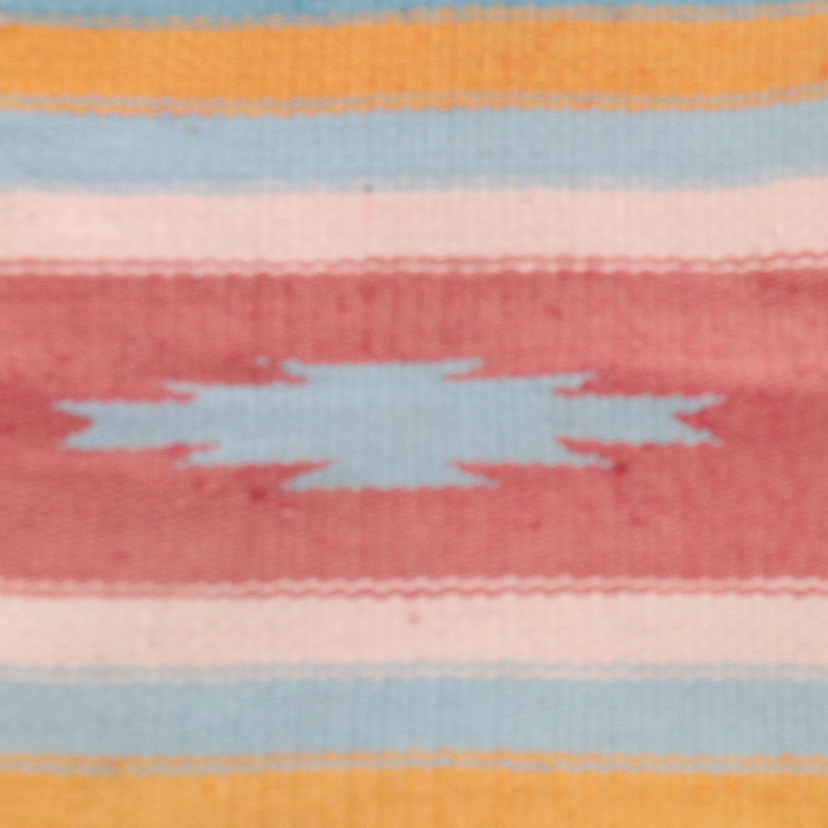 2'2 x 5'5 Handwoven Mexican Chimayo Accent Rug