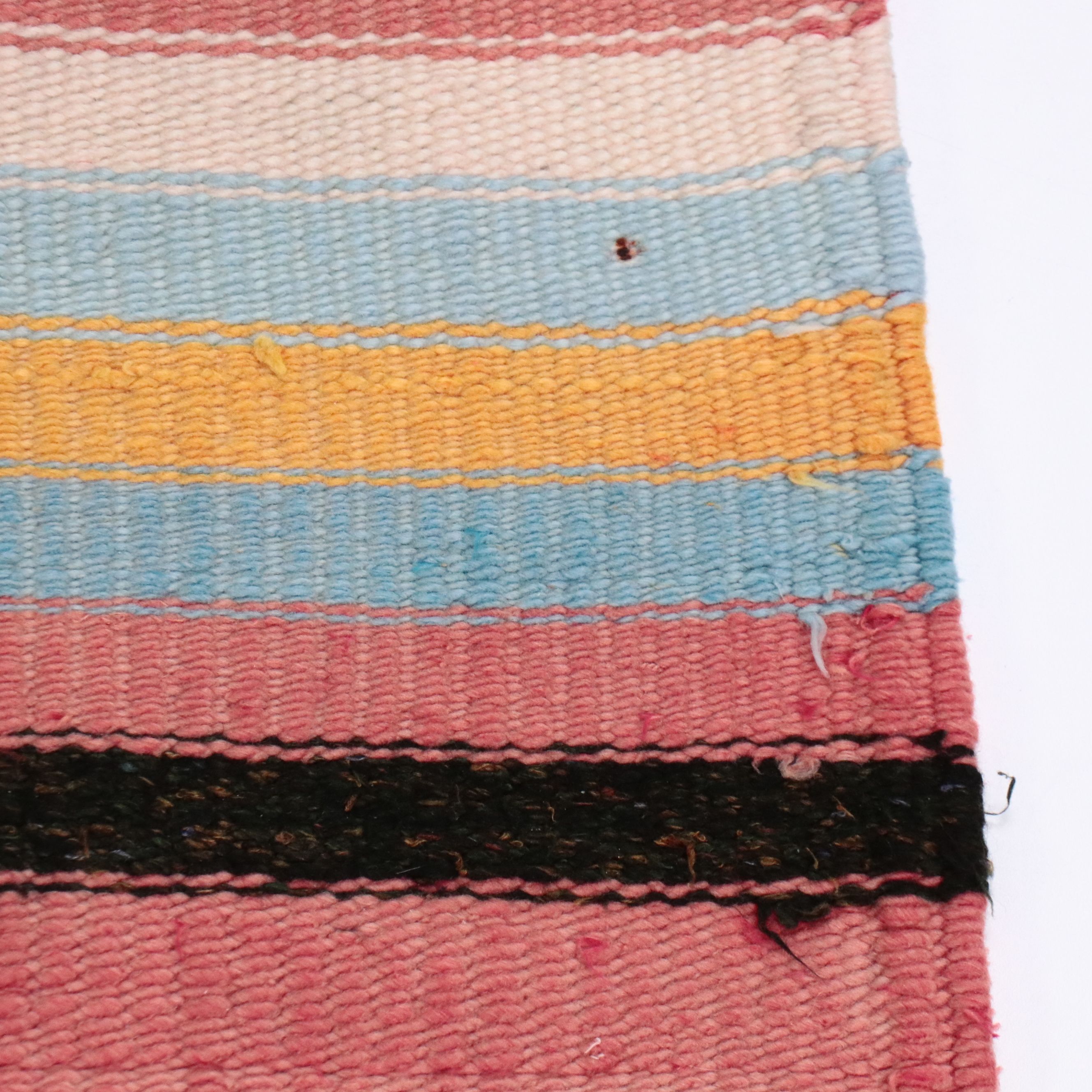 2'2 x 5'5 Handwoven Mexican Chimayo Accent Rug