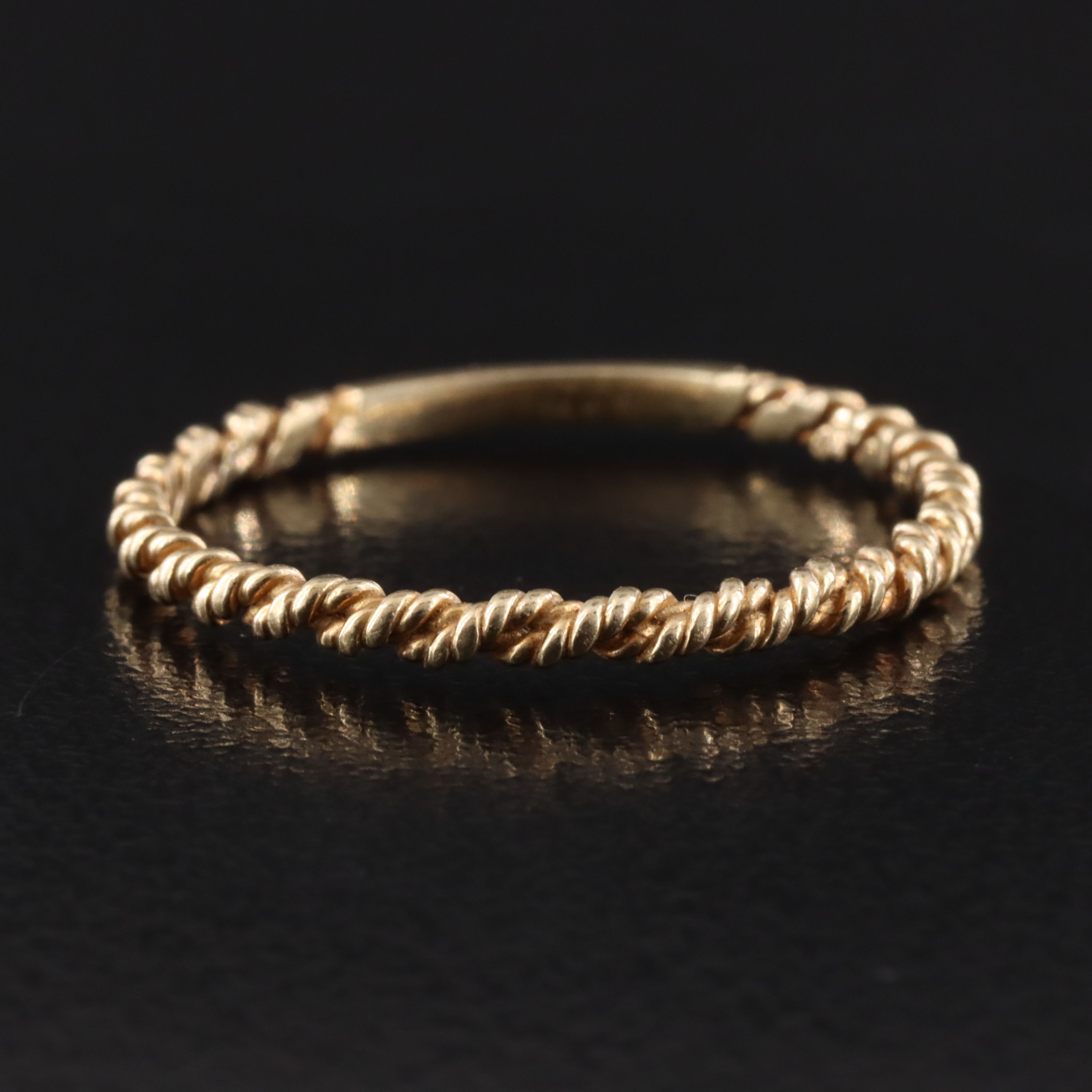 14K Braided Band
