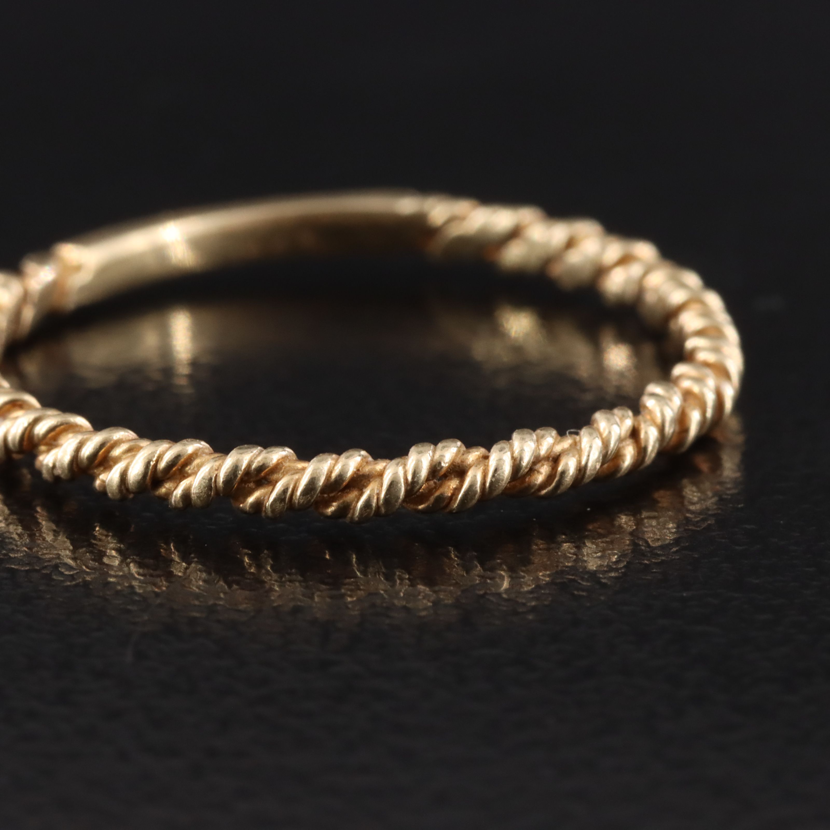 14K Braided Band