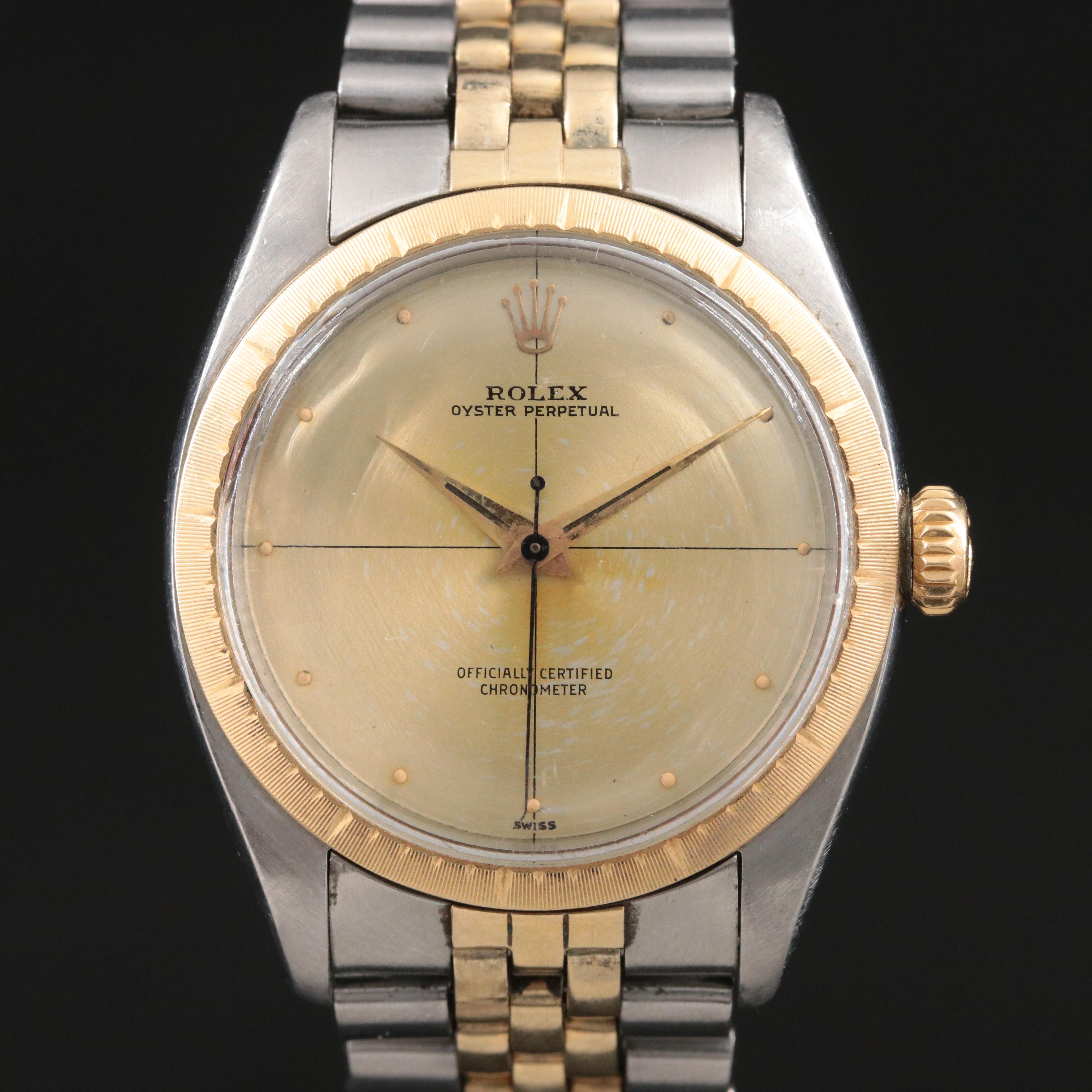 Rolex Oyster Perpetual "Zephyr" 6582 Vintage Watch c.1959