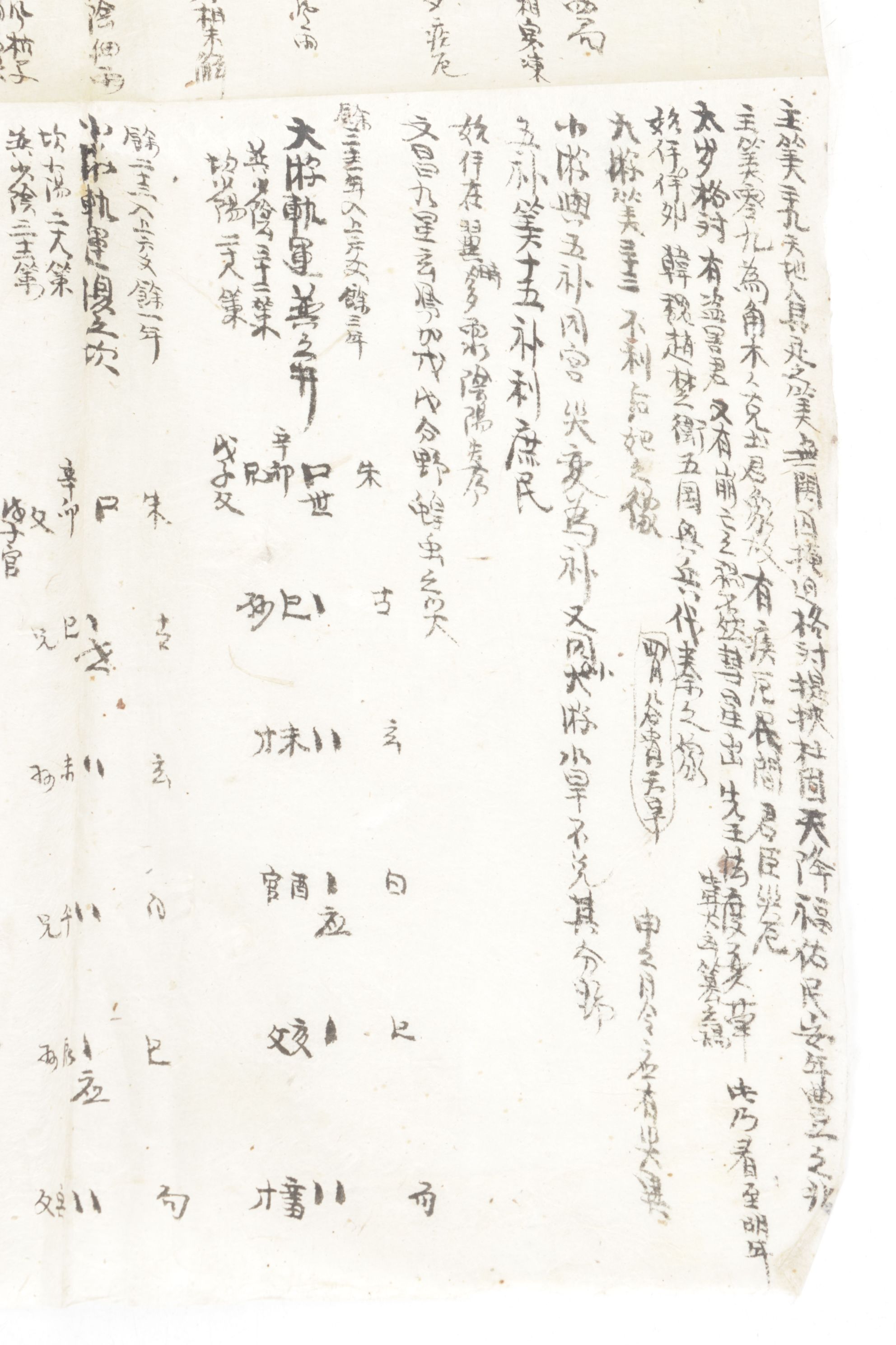 Chinese Working Reference Manuscript, Late Qing Dynasty to Early Republic