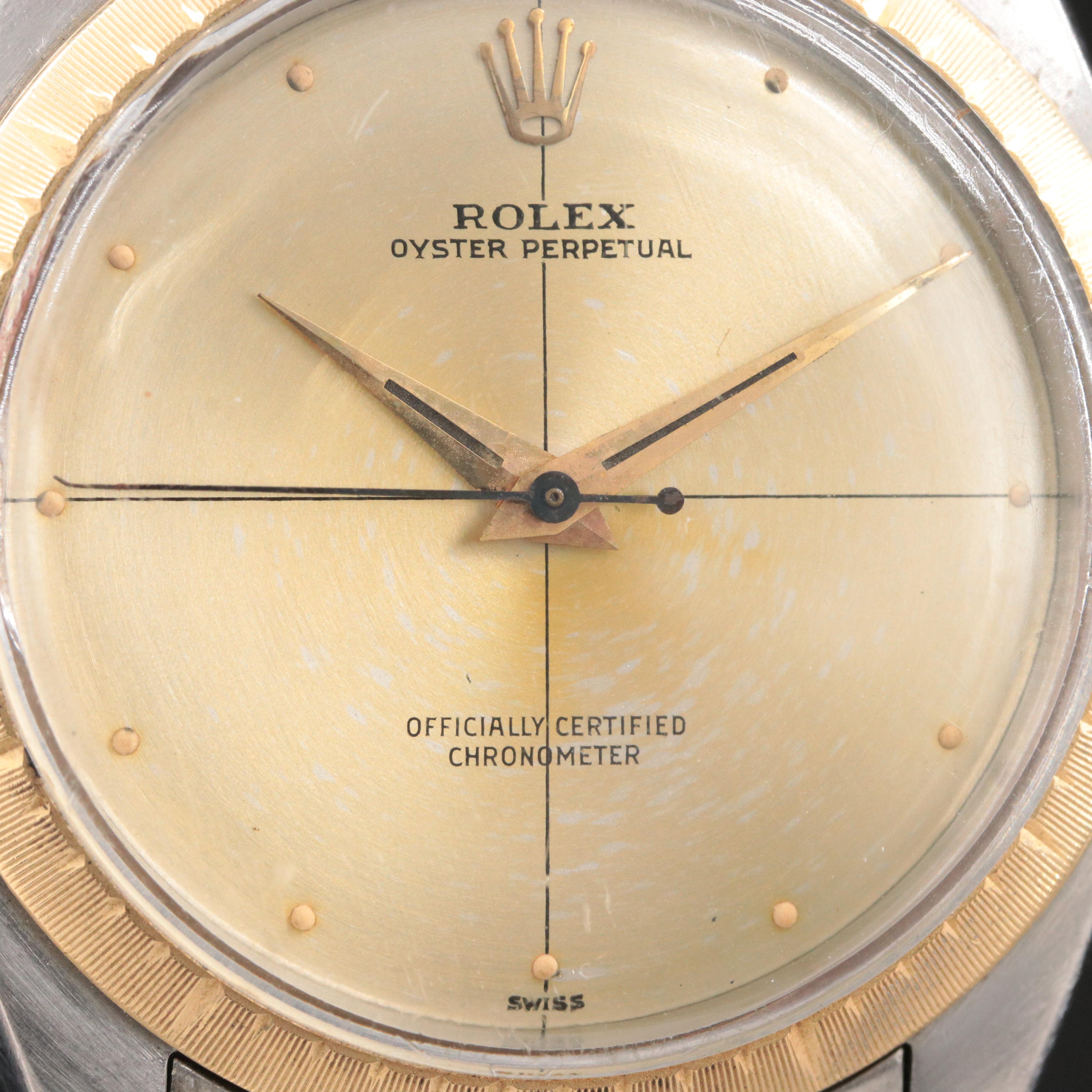 Rolex Oyster Perpetual "Zephyr" 6582 Vintage Watch c.1959