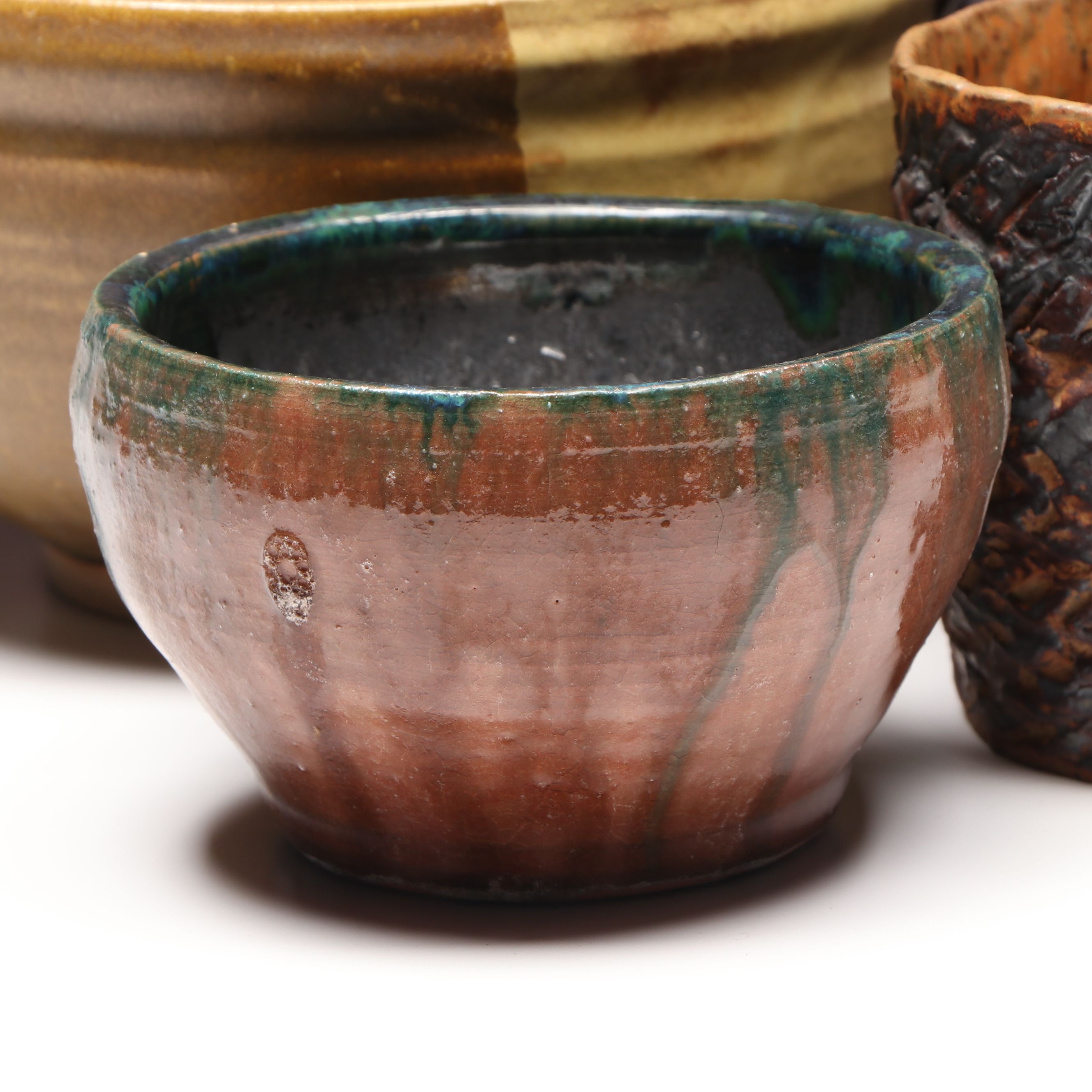 William Lutz and Other Art Pottery Vases and Bowls