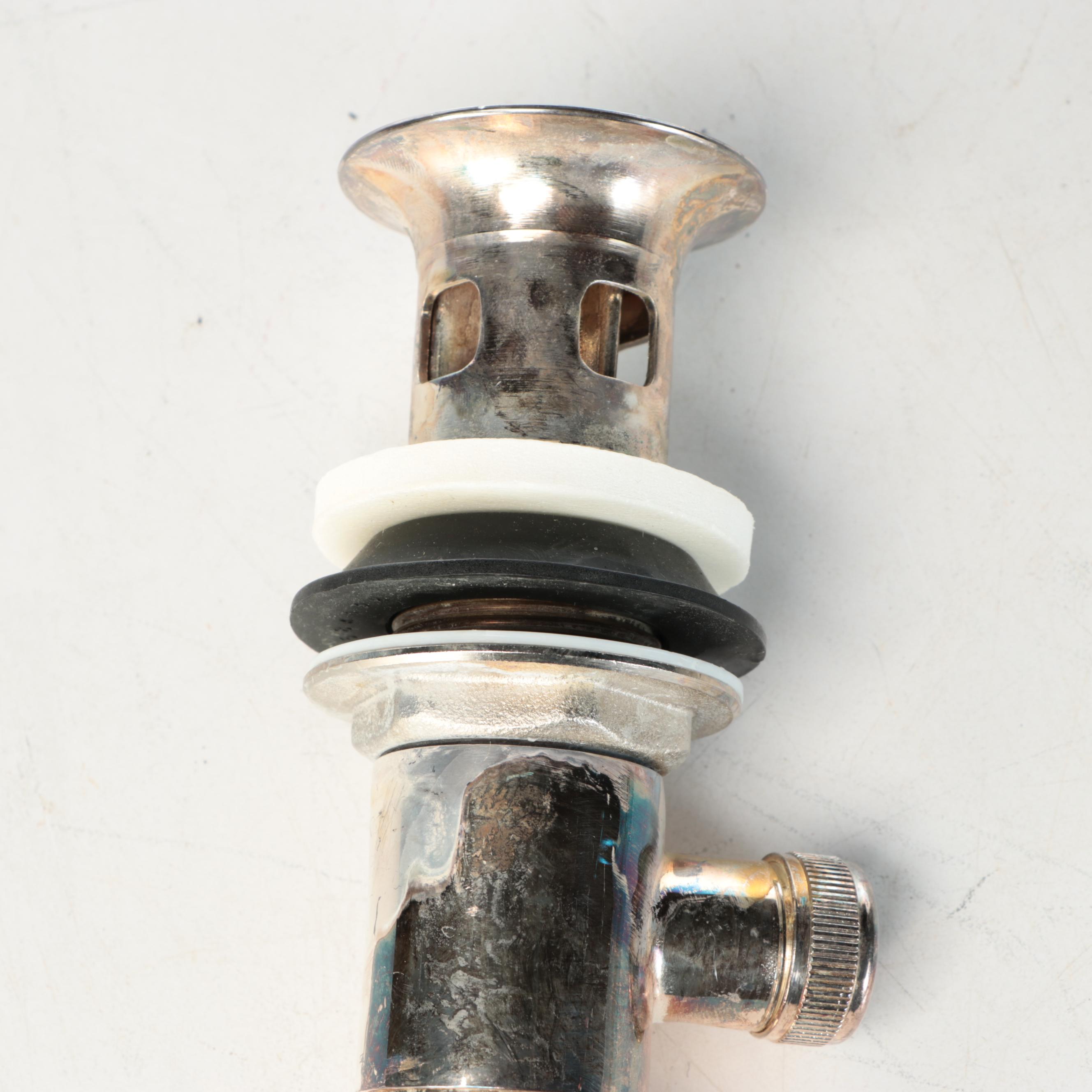 Baccarat Bambous Crystal and Nickel Bathroom Basin Set