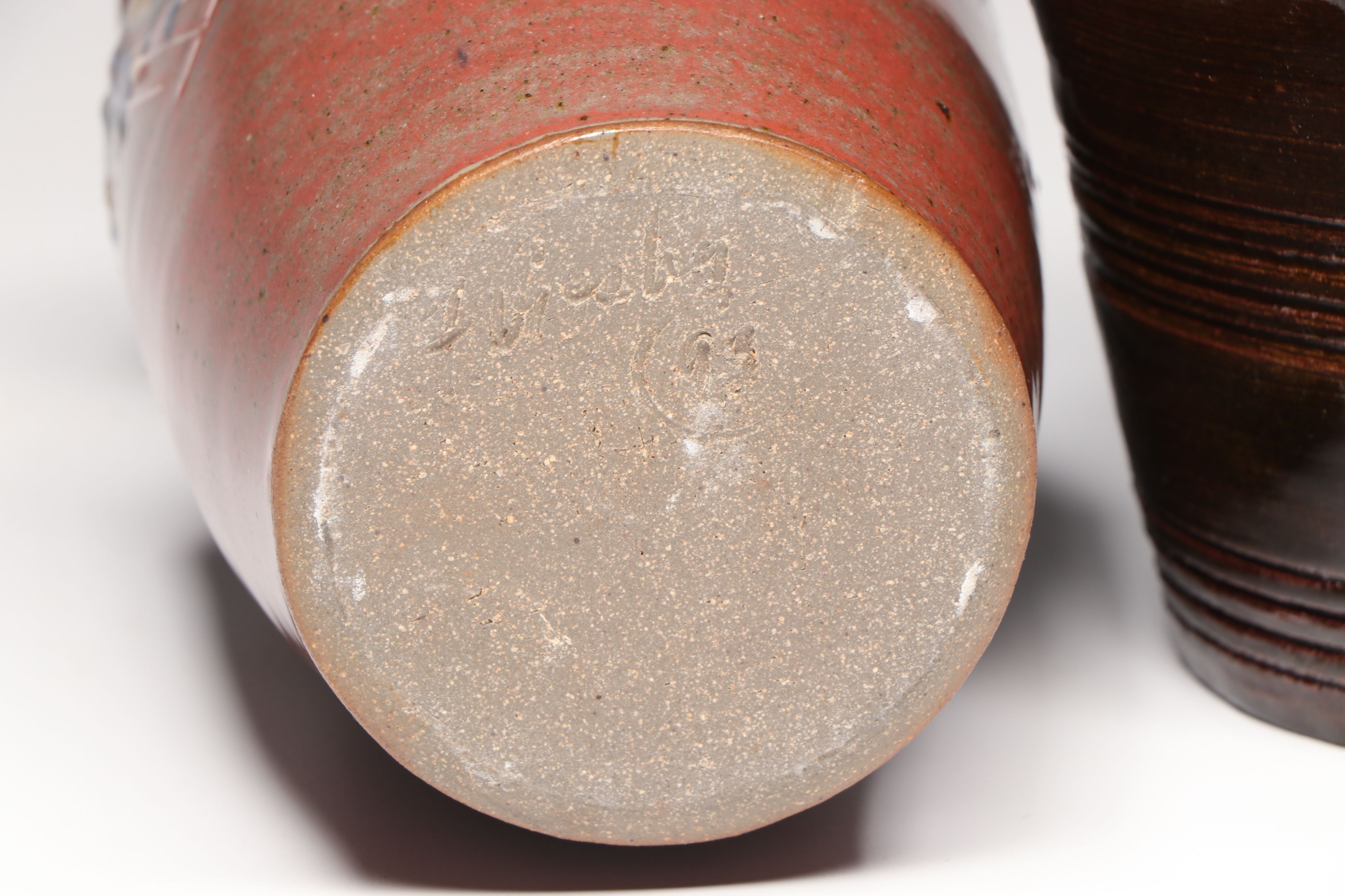 William Lutz and Other Art Pottery Vases and Bowls