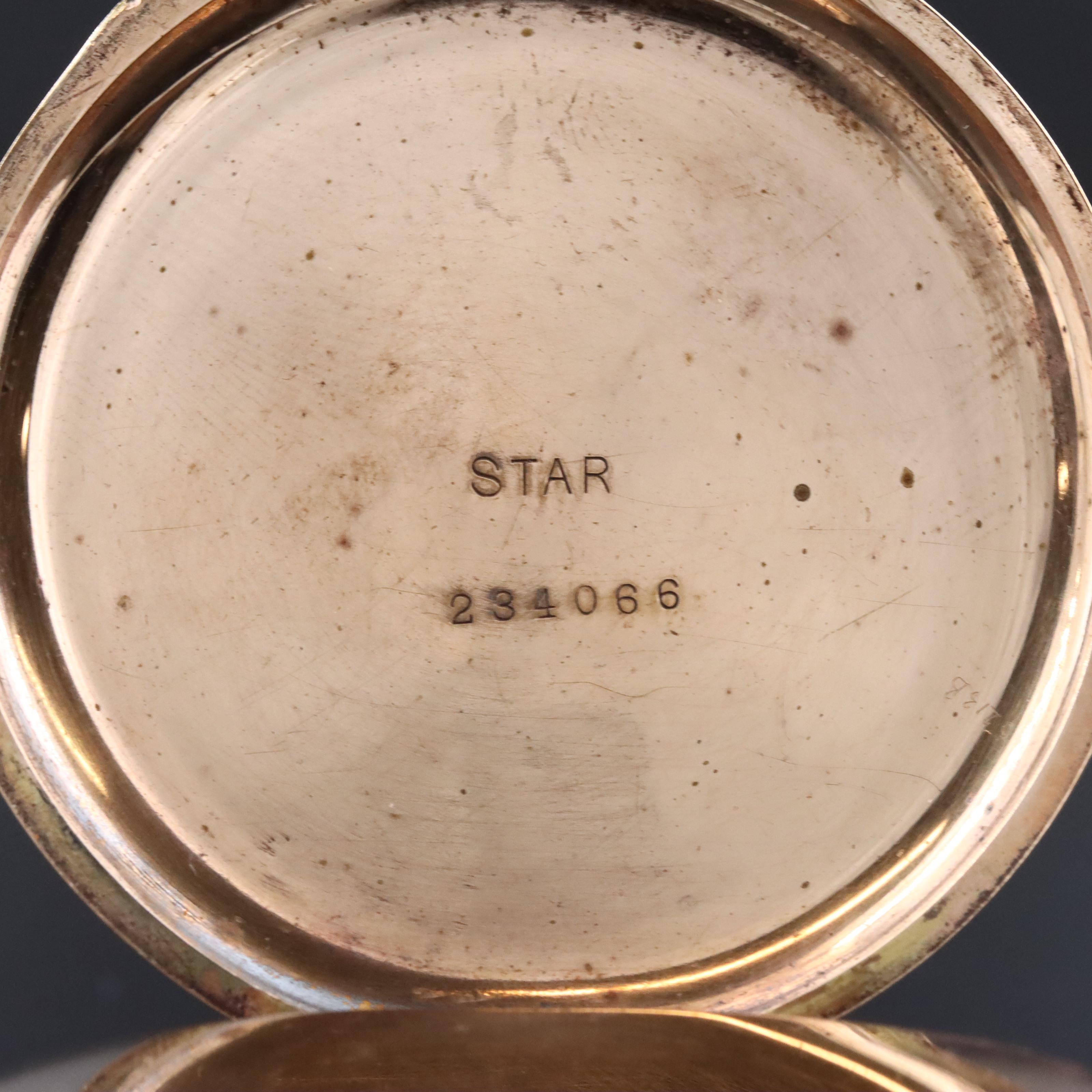 1906 Waltham Demi Hunter Gold-Filled Pocket Watch