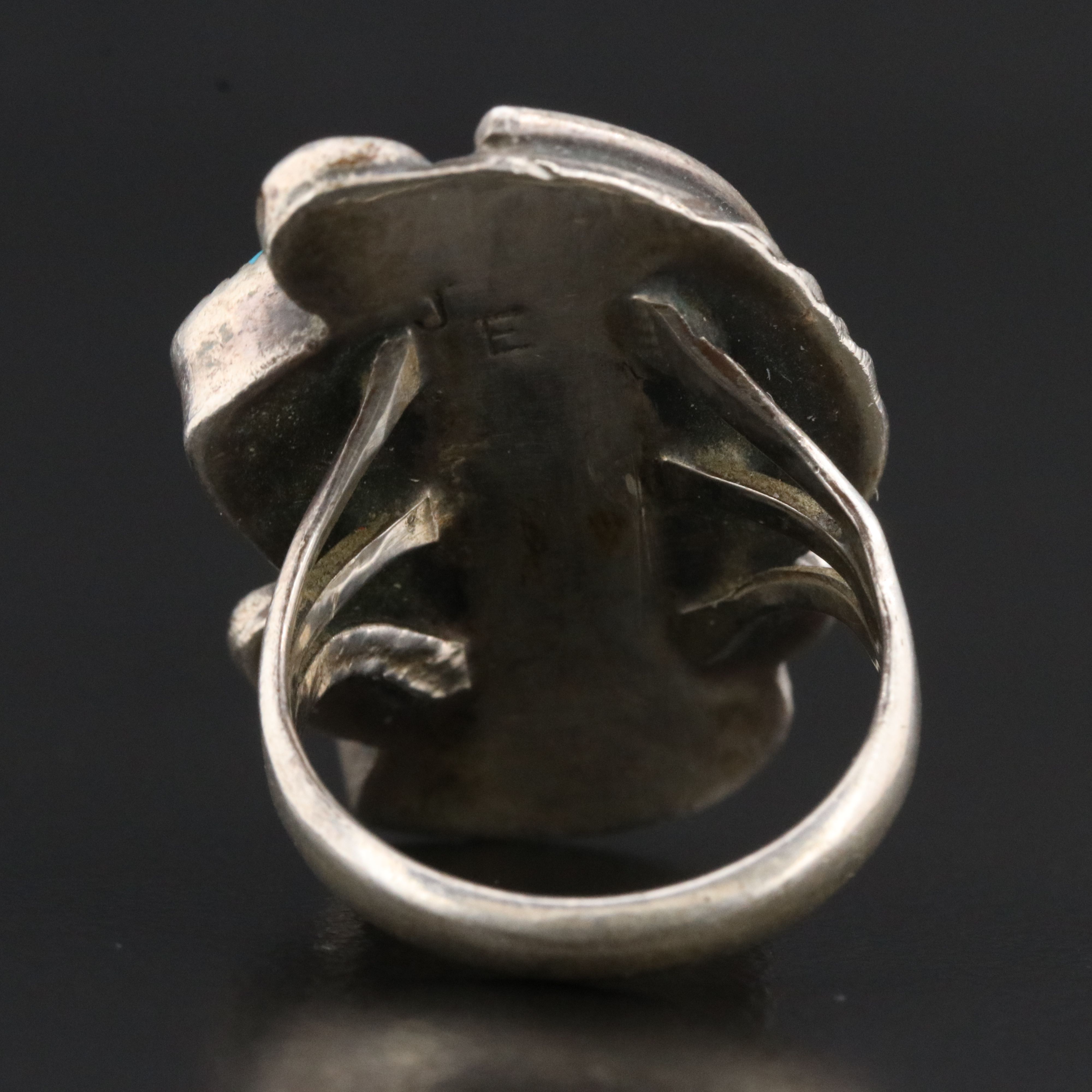 Southwestern Sterling Turquoise Ring