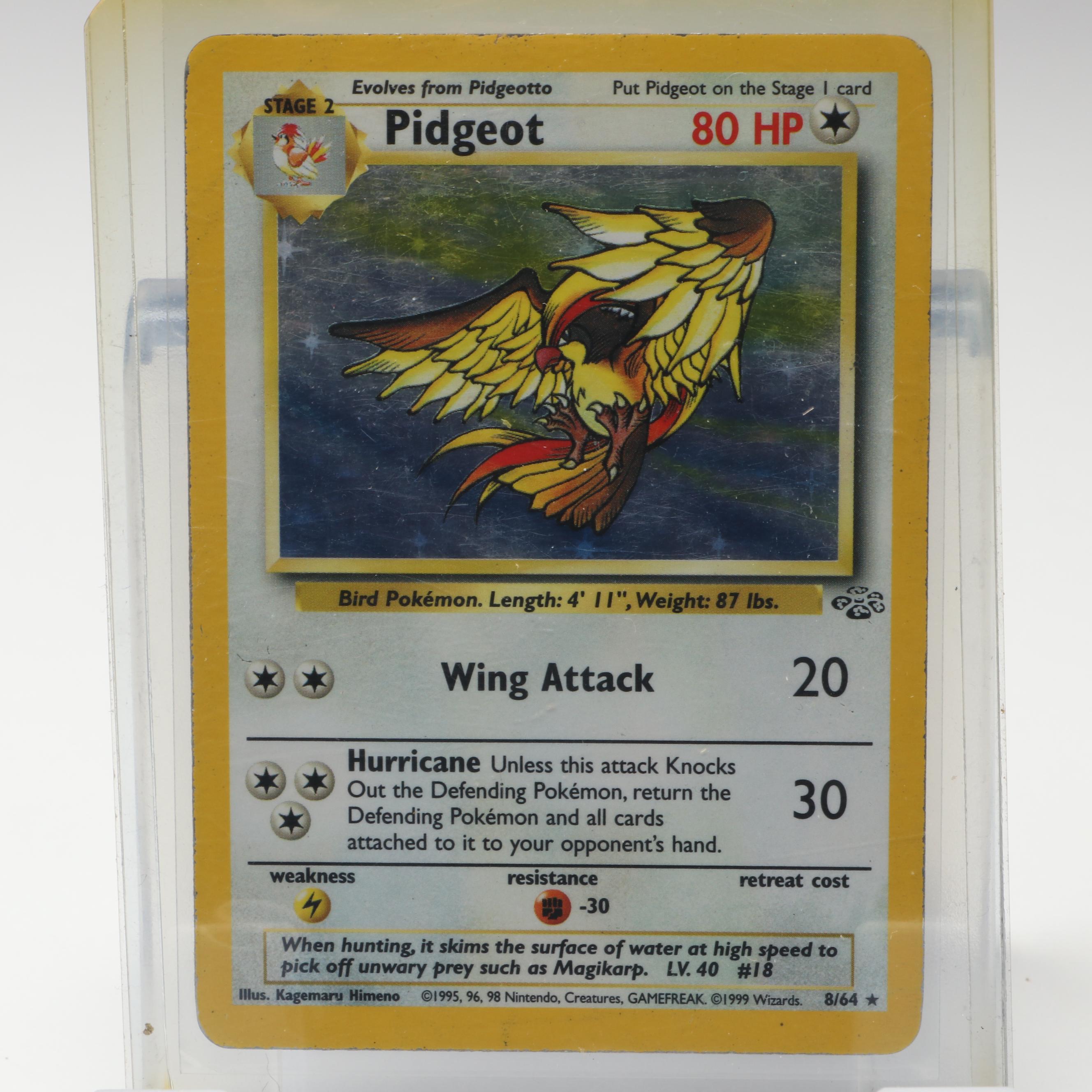 Team Rocket Dark Dragonite, Holo Rare Pidgeot, and More Pokémon Cards, 1990s