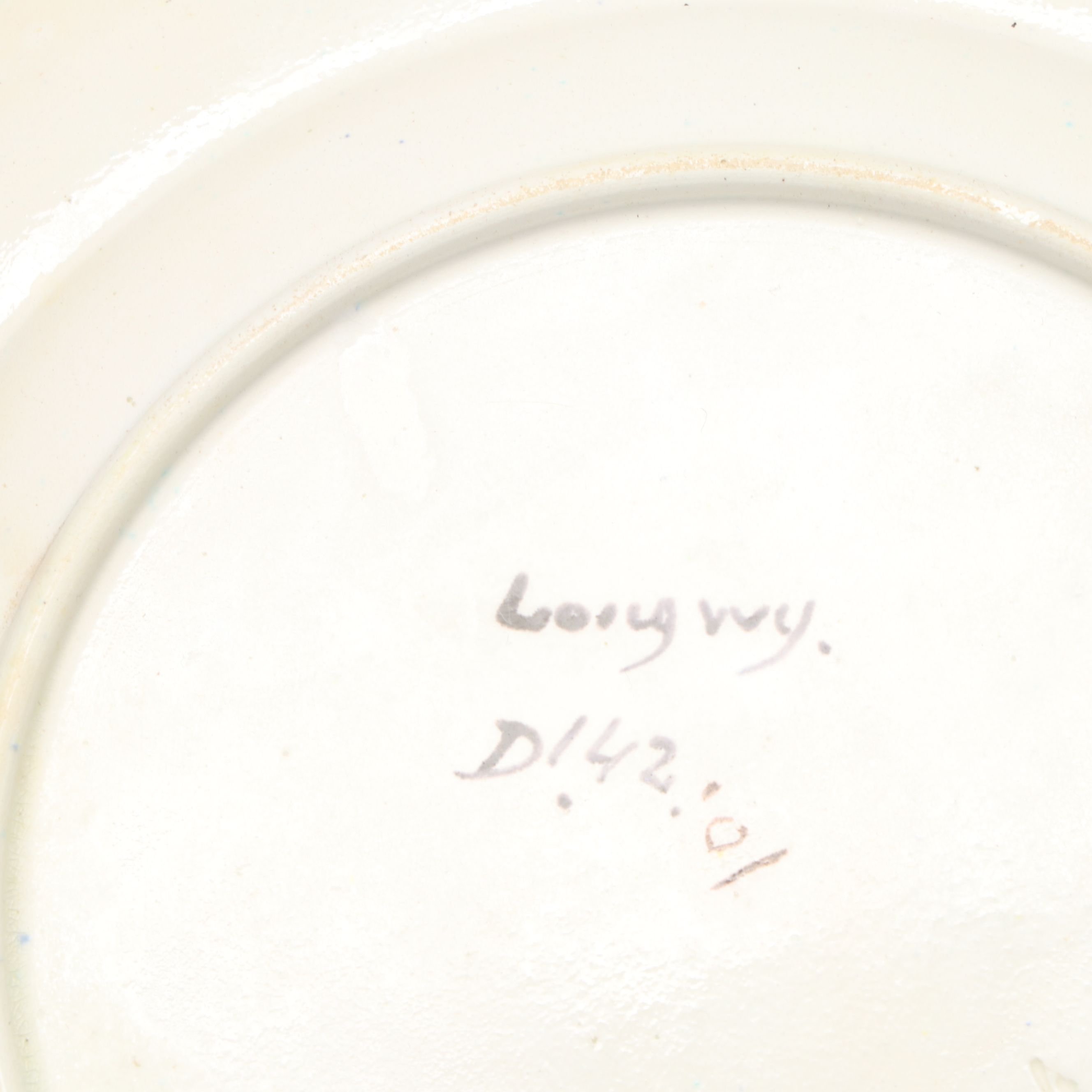 Turkish Ranit Longwy Iznik Style Floral Ceramic Plate