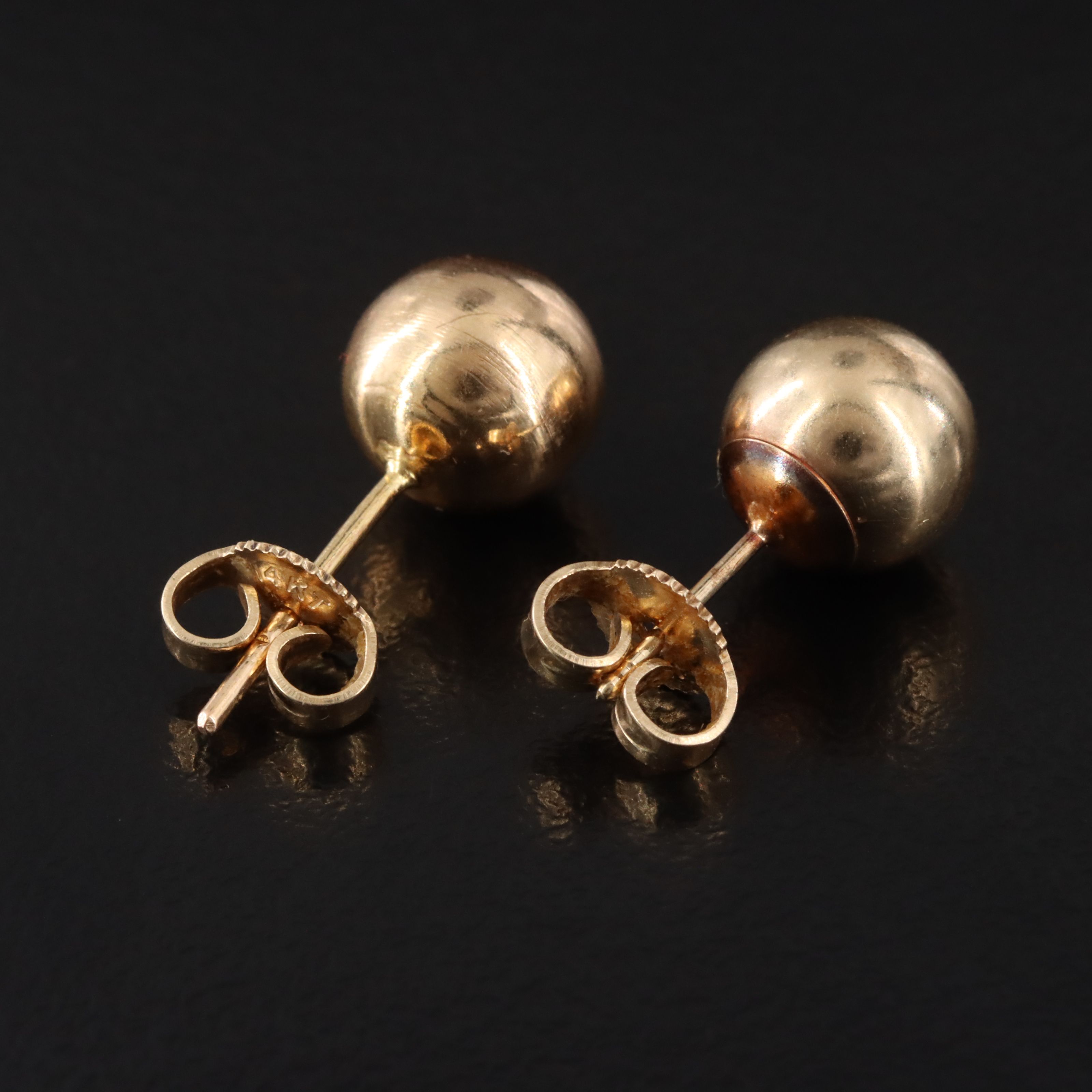 14K Stud Earrings
