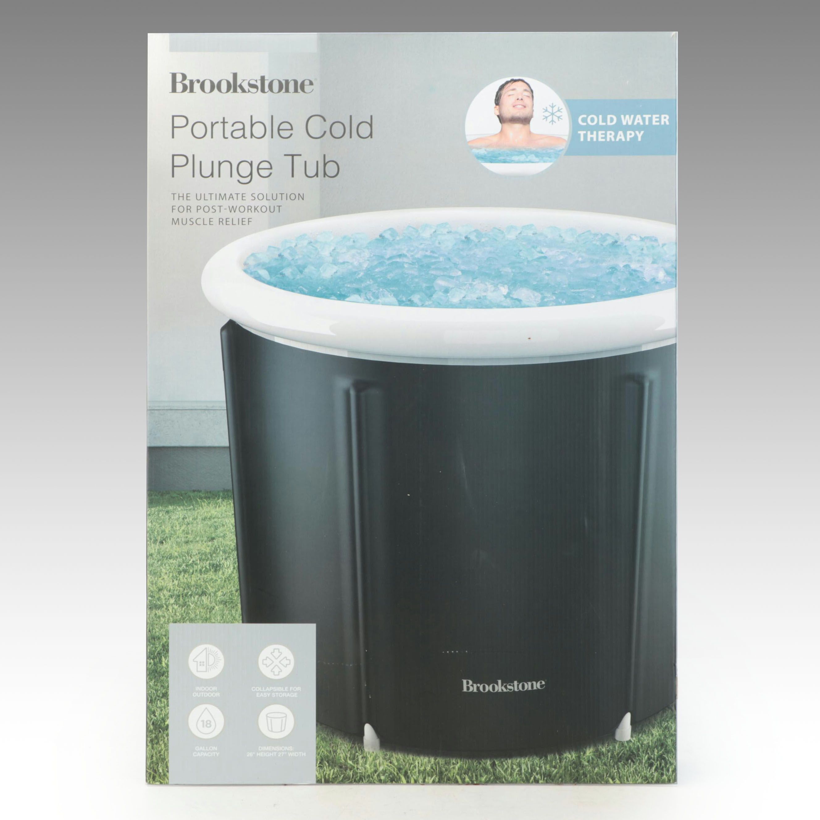 Brookstone Portable Cold Plunge Tub