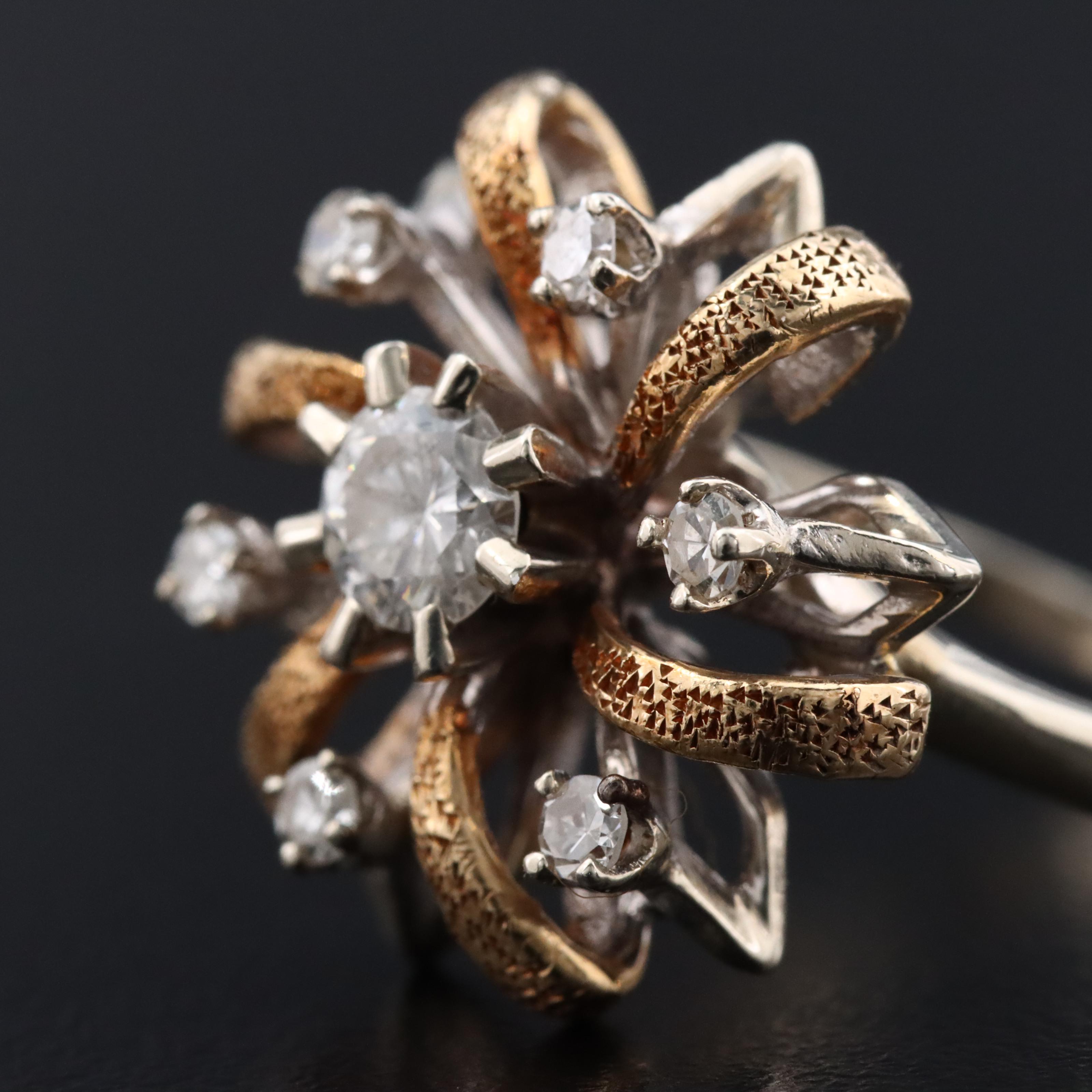 14K 0.60 CTW Diamond Ring