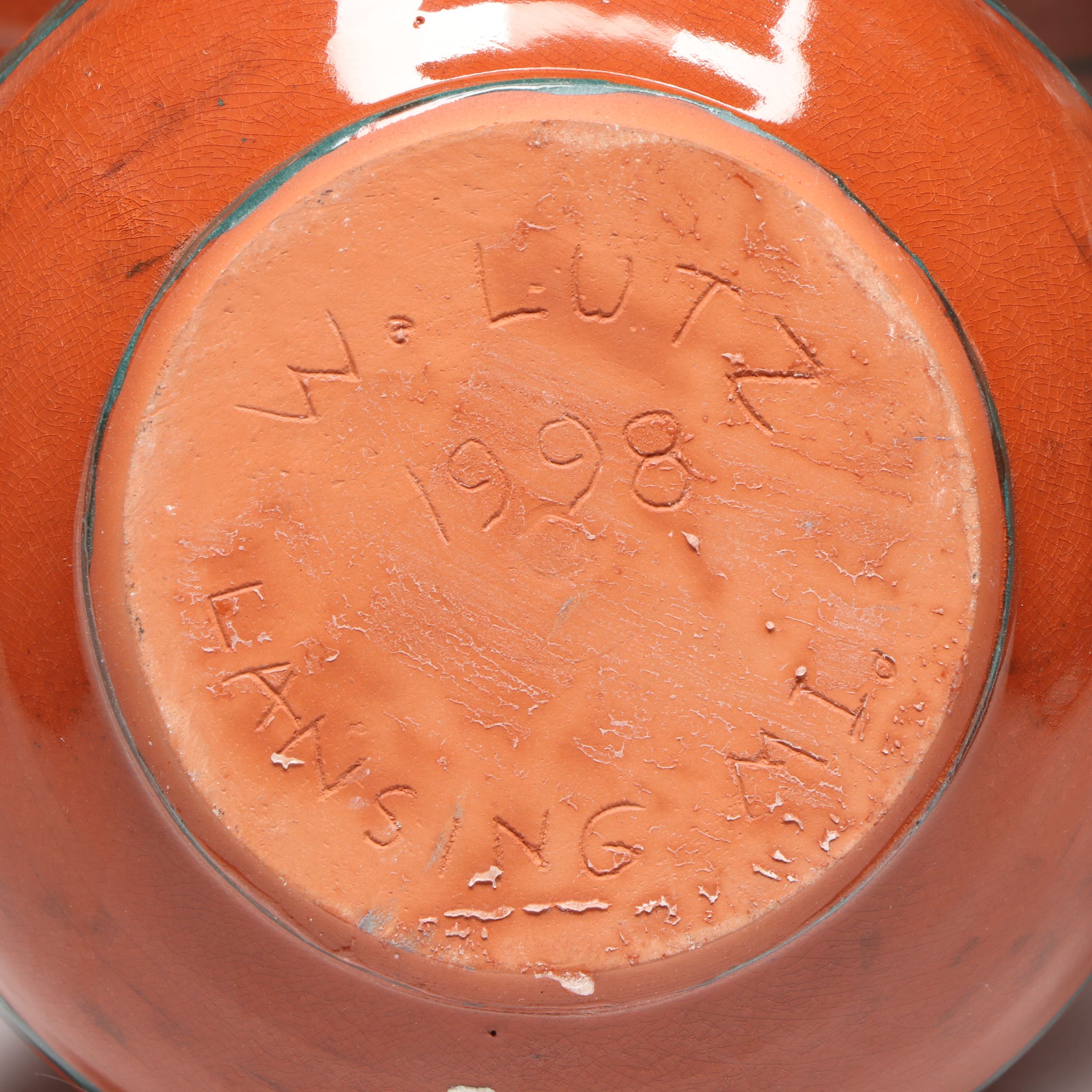 William Lutz Handmade Terracotta Vases