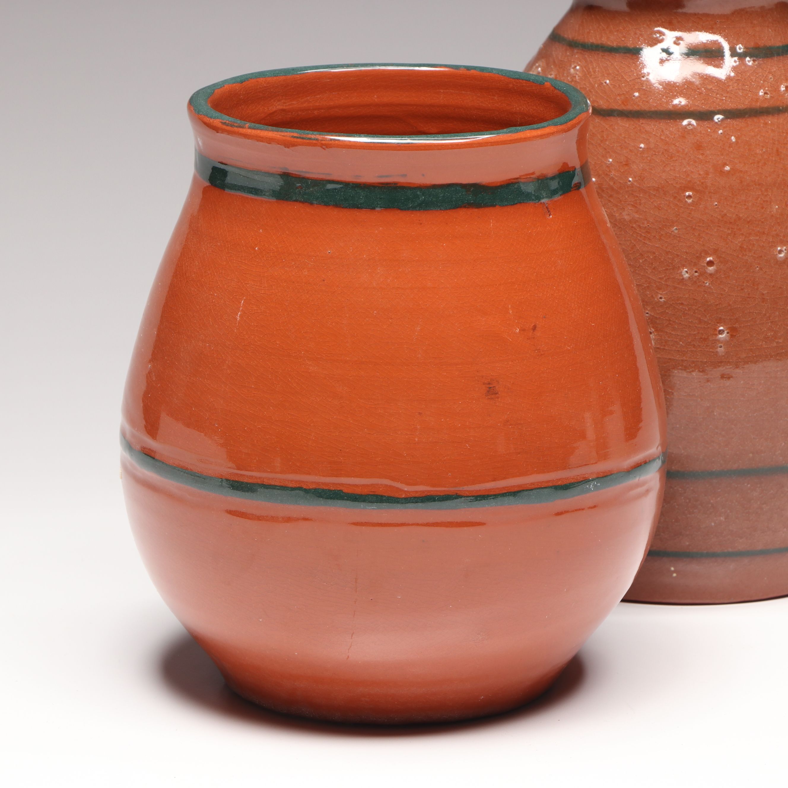 William Lutz Handmade Terracotta Vases
