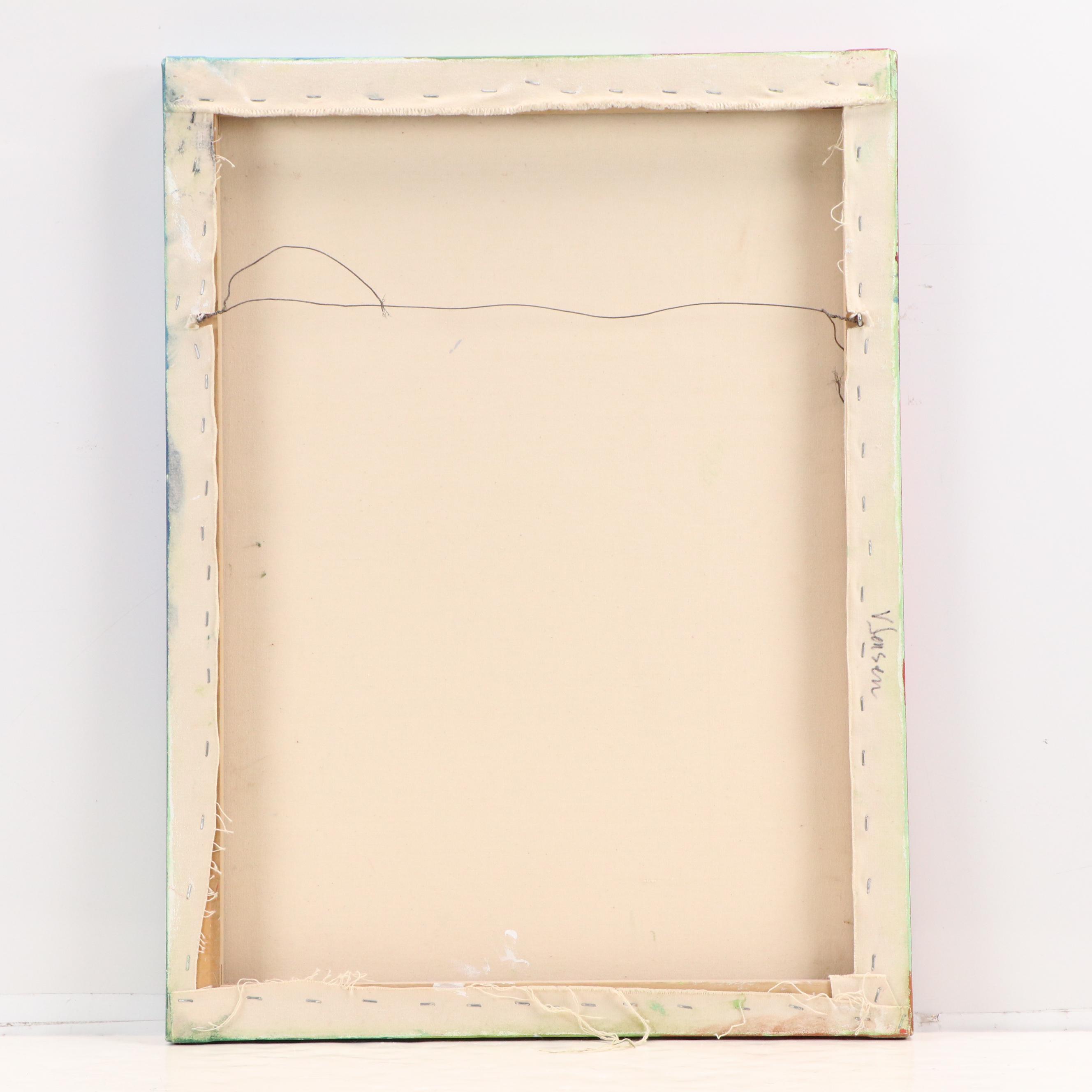 Victoria Jensen Non-Objective Color Field Painting, 21st century