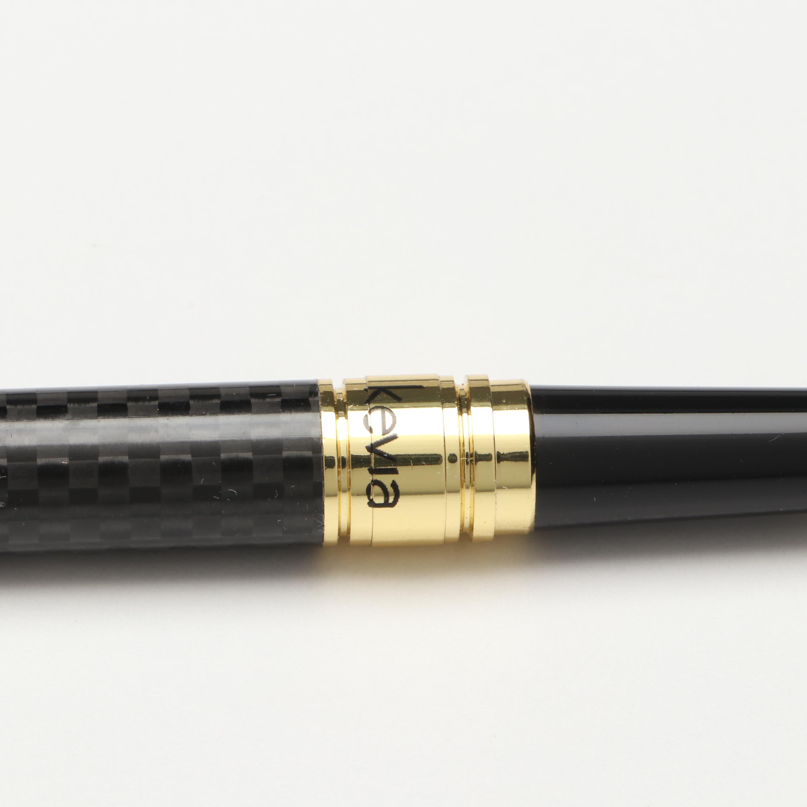 Kevia "Tagebuch" Fountain Pen with Mother-of-Pearl, Brass and Copper Boxes
