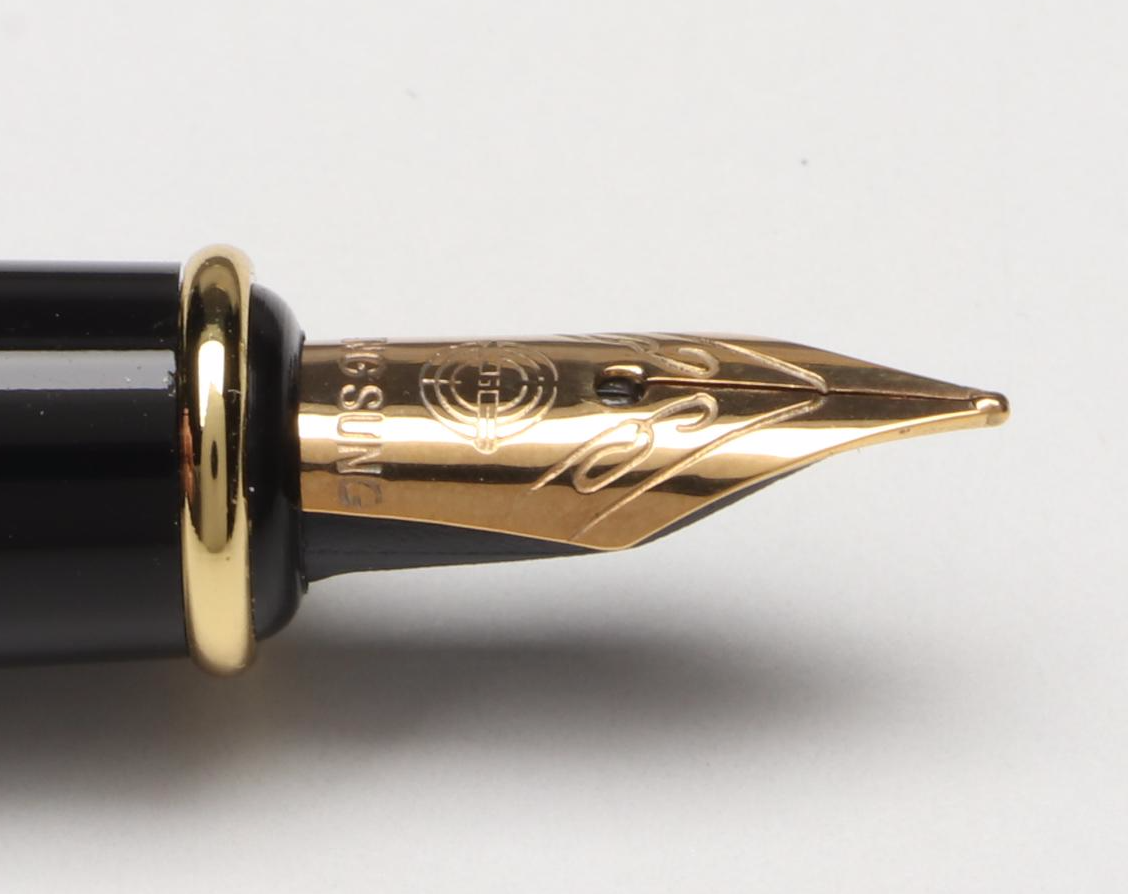 Kevia "Tagebuch" Fountain Pen with Mother-of-Pearl, Brass and Copper Boxes