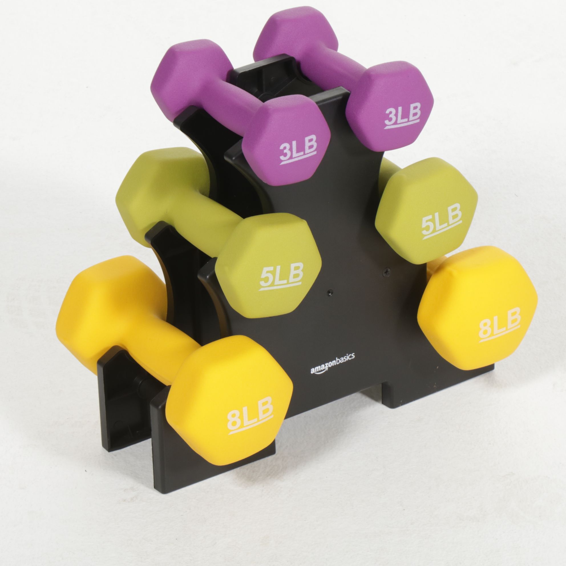 York Adjustable Weight Bench with Dumbbells and Mats