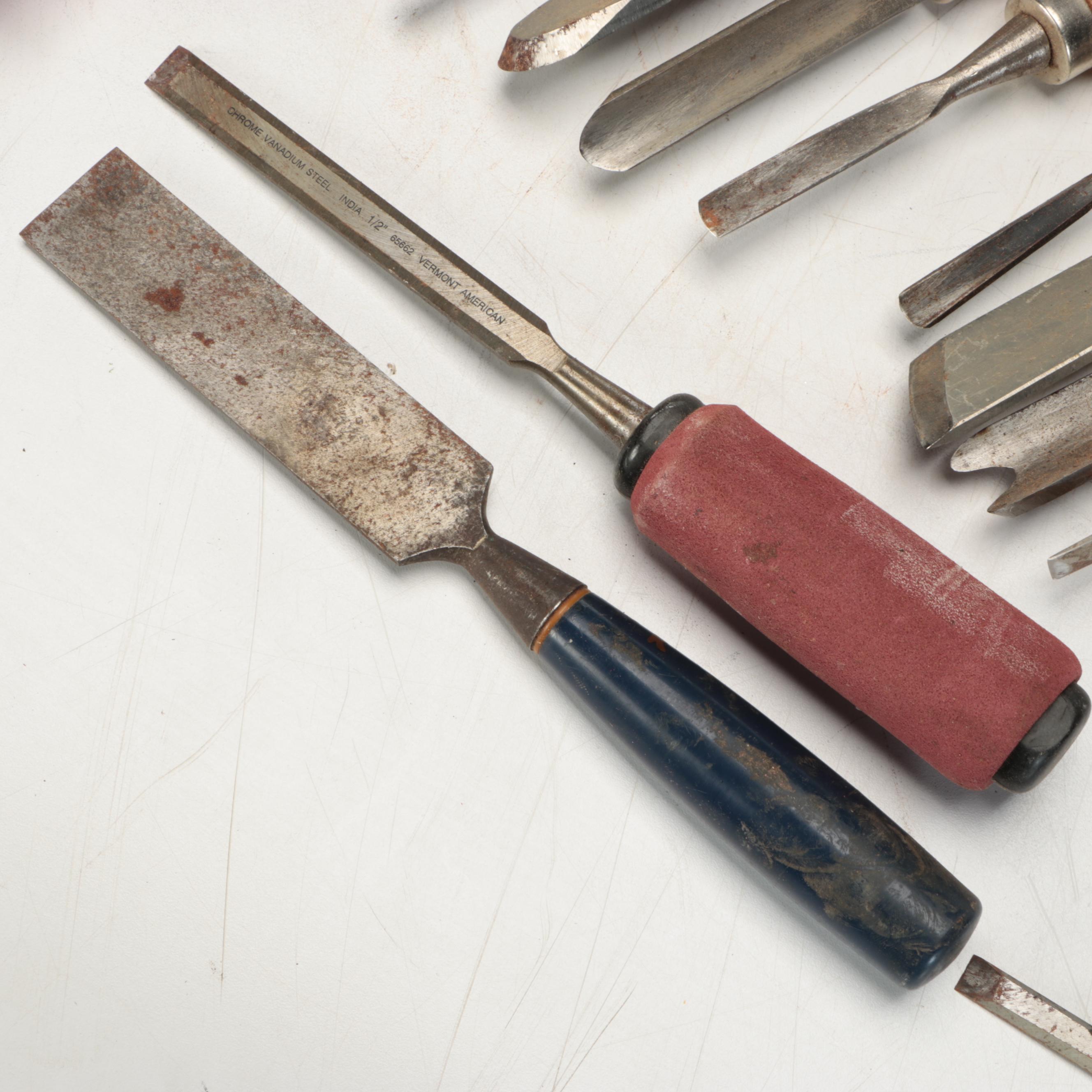 CMT Tools, Stanley, and Other Woodworking Chisels
