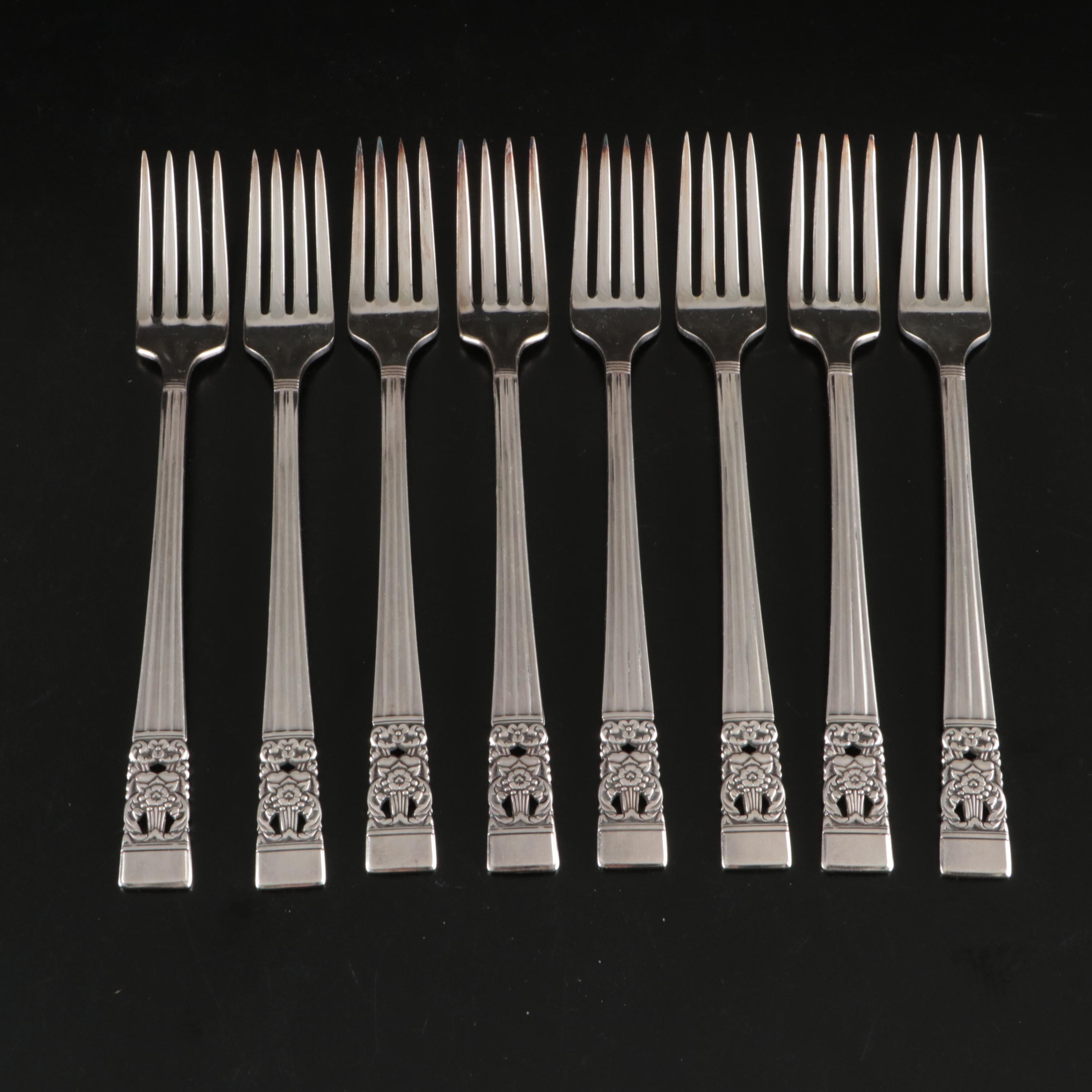 Community Plate "Coronation" Silver Plate Flatware