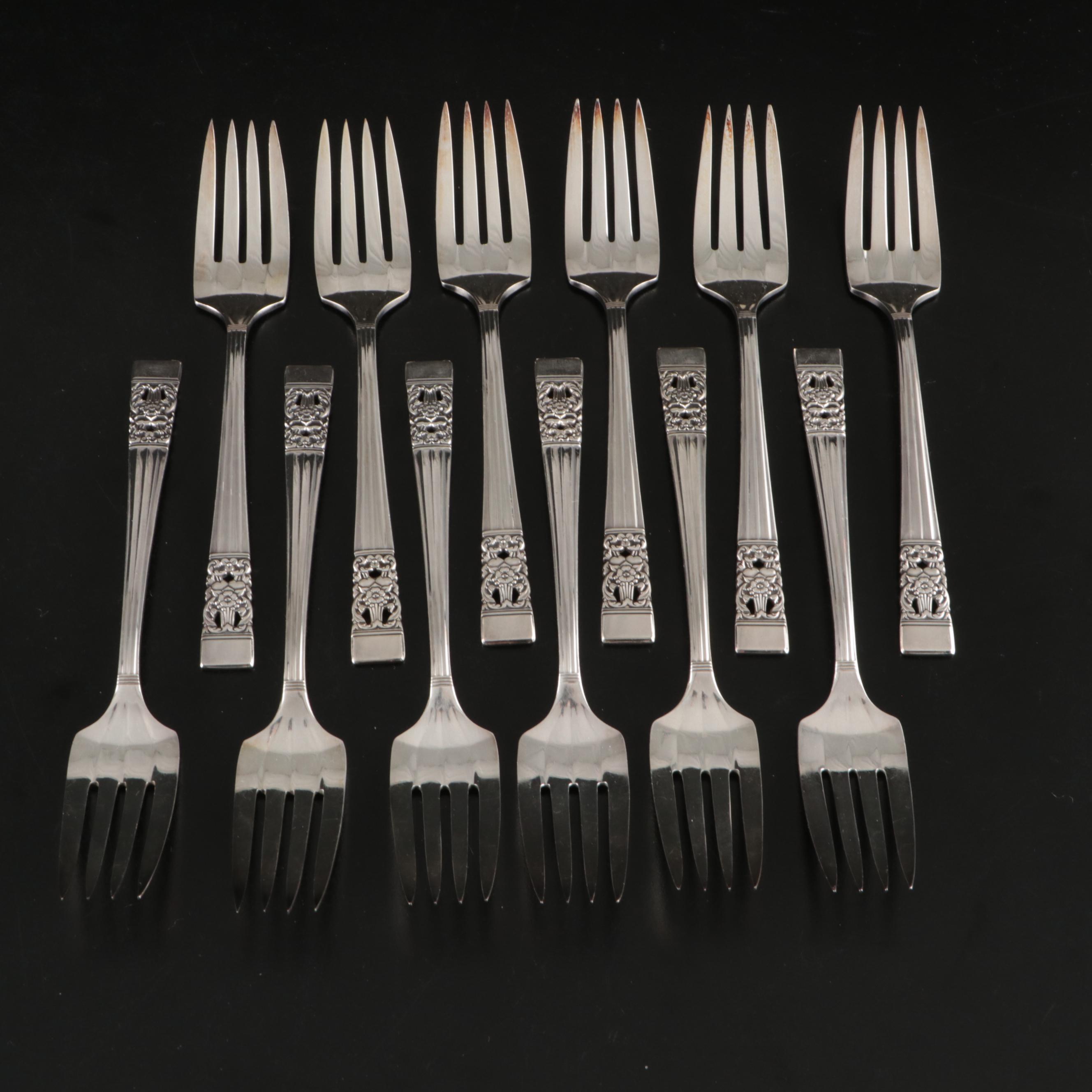 Community Plate "Coronation" Silver Plate Flatware