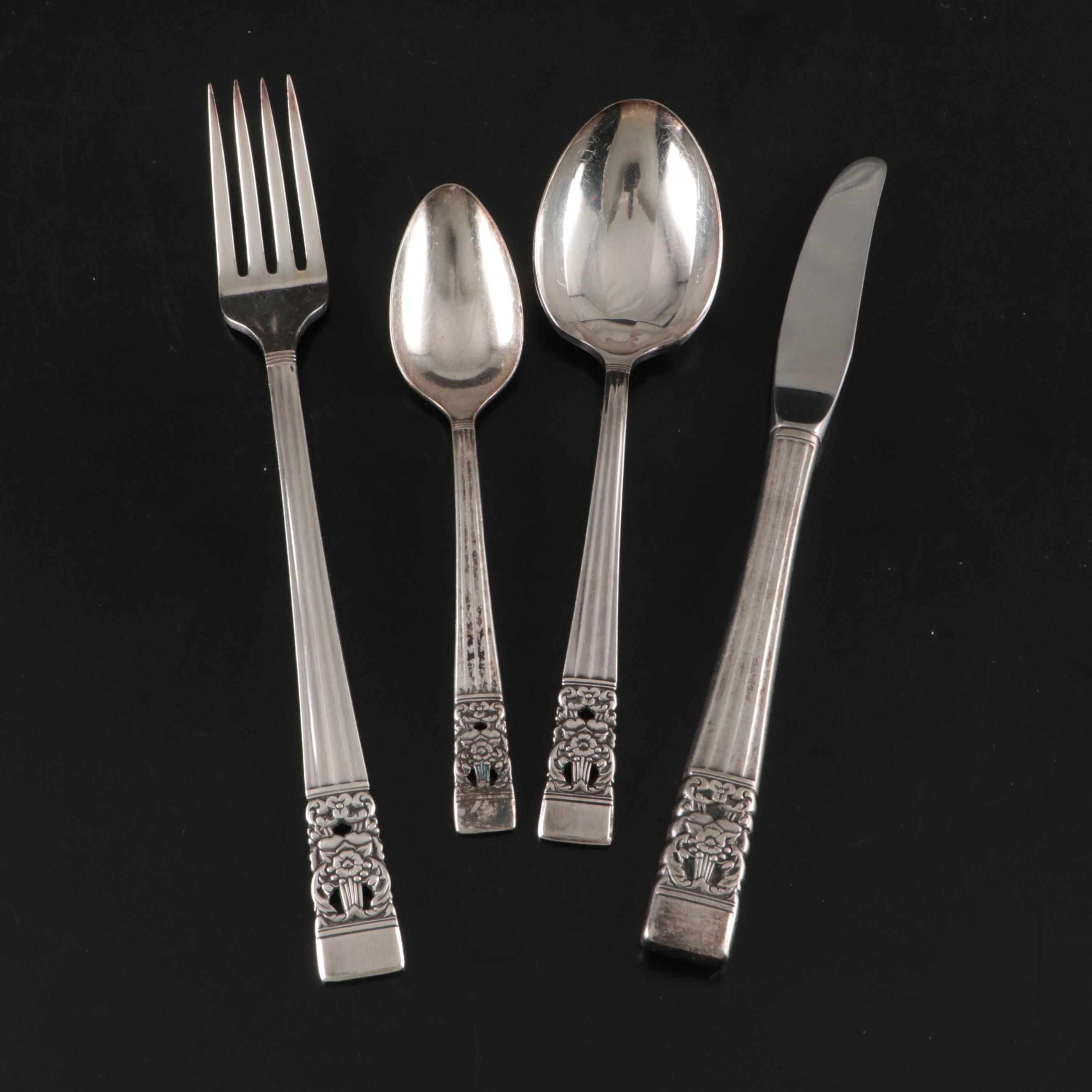 Community Plate "Coronation" Silver Plate Flatware
