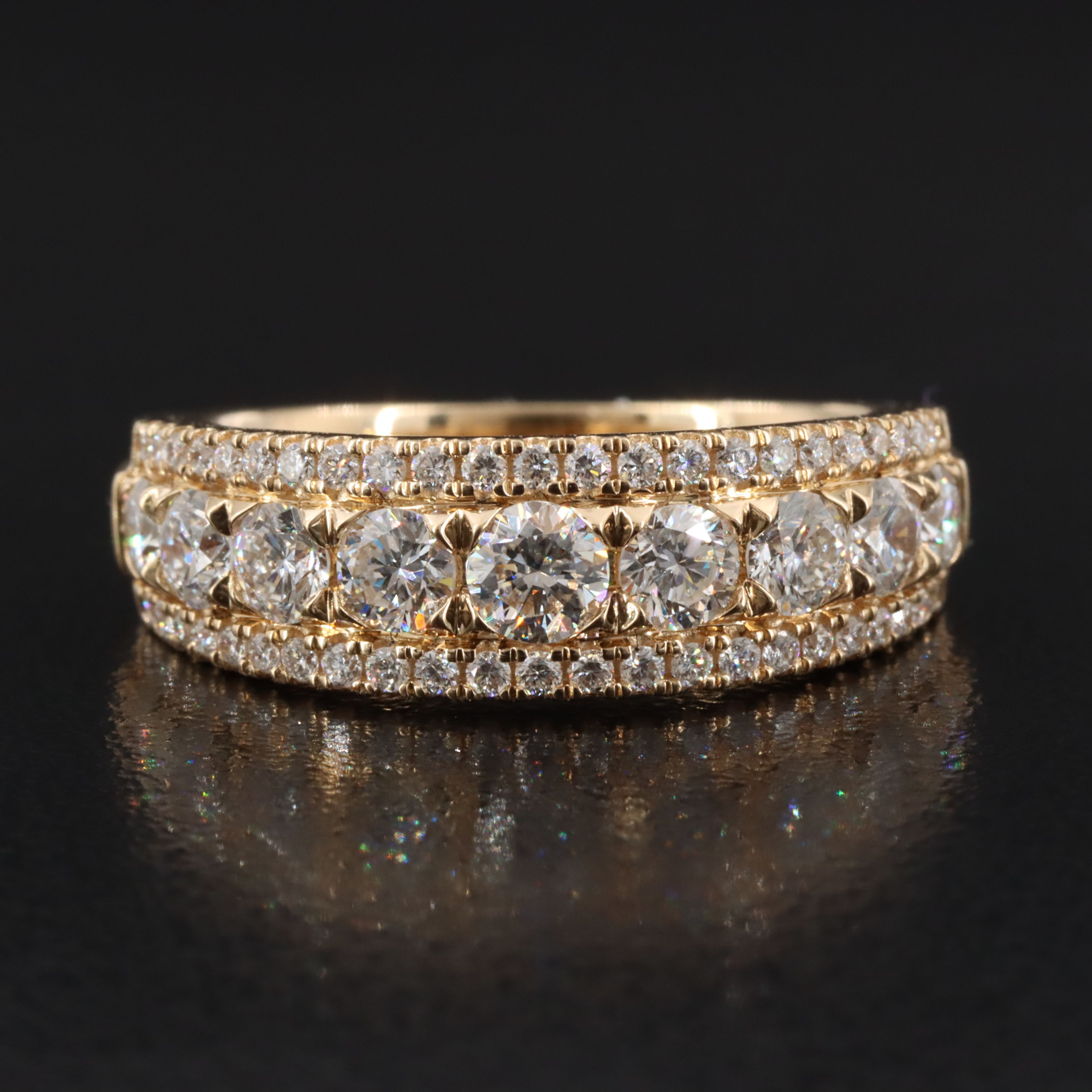 14K 1.25 CTW Lab Grown Diamond Ring