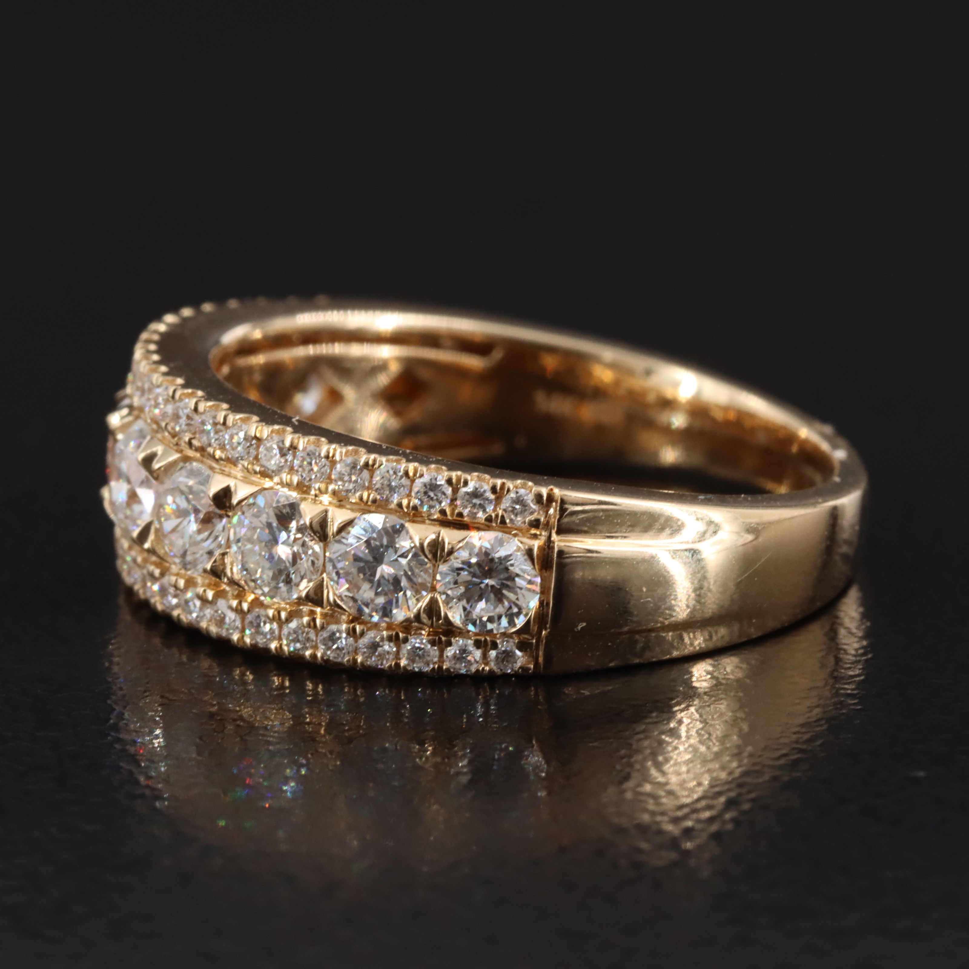 14K 1.25 CTW Lab Grown Diamond Ring