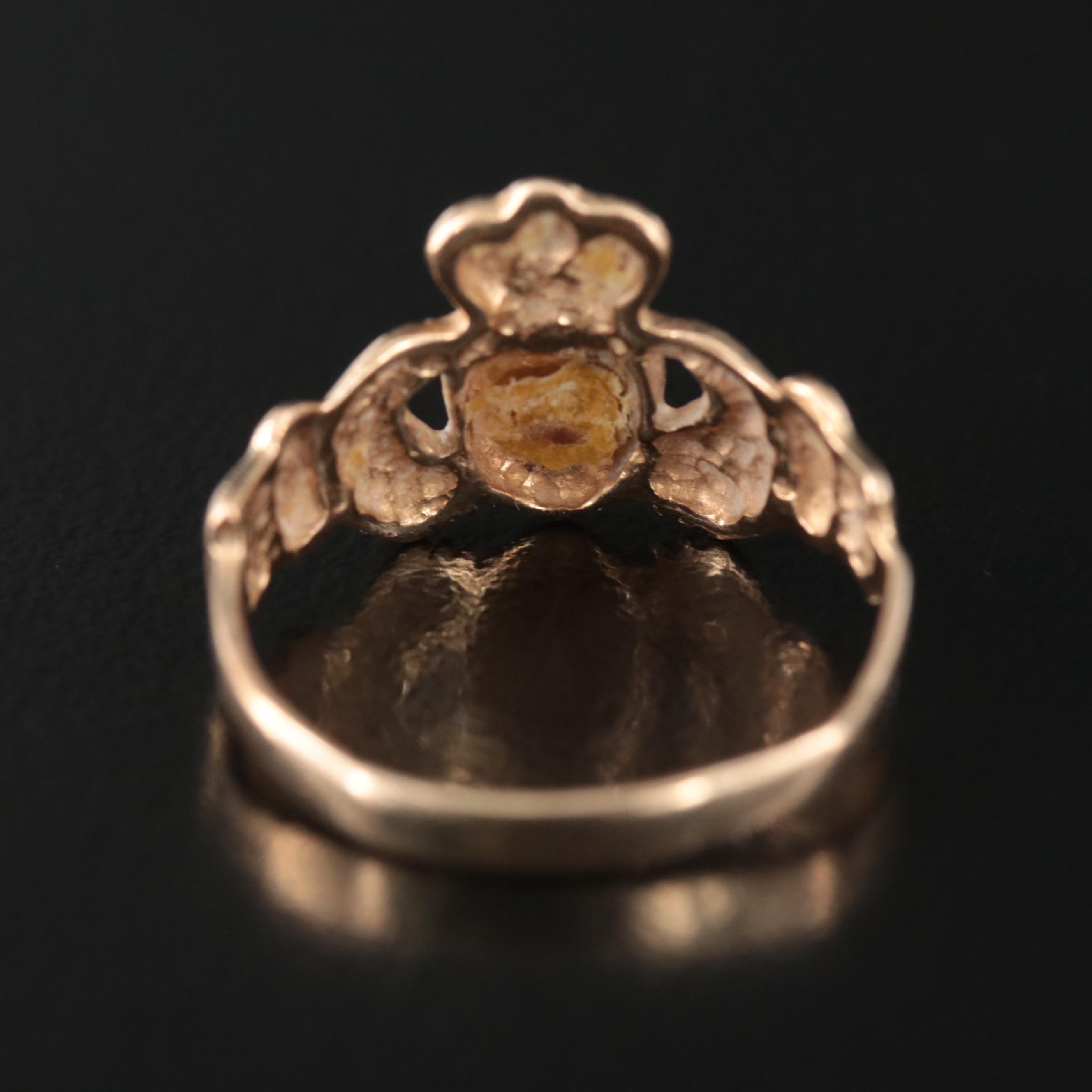 14K Claddagh Ring