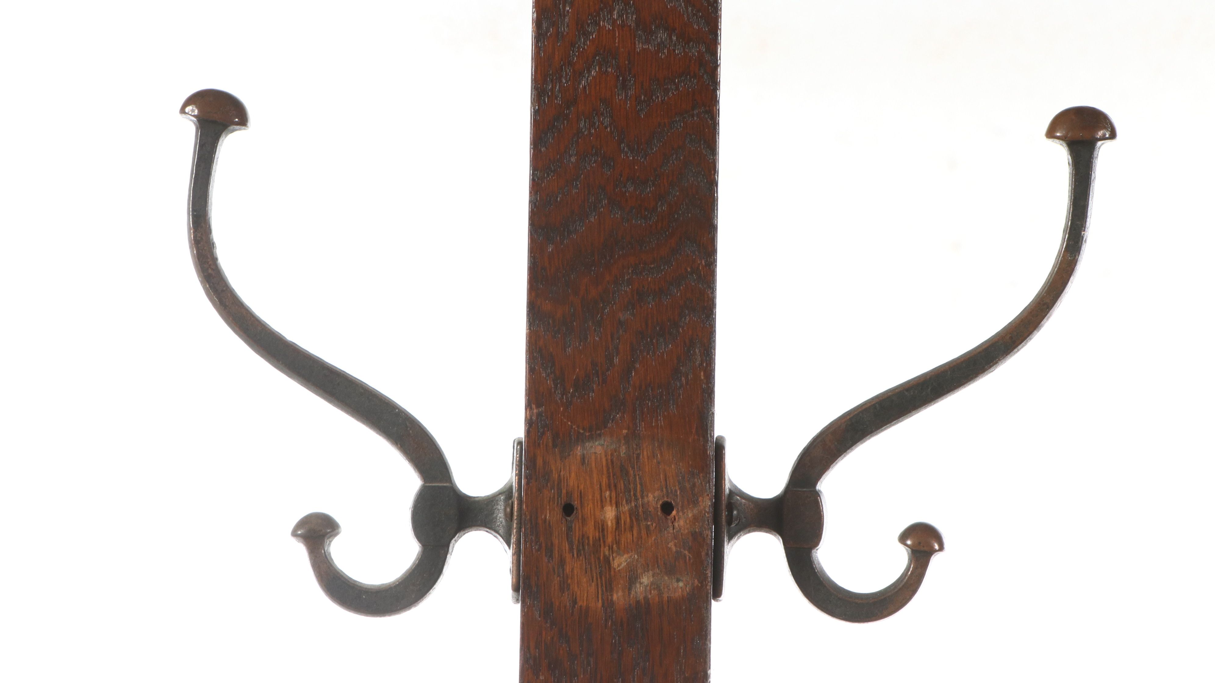 Art Deco Style Oak Coat Racks, Early to Mid-20th Century