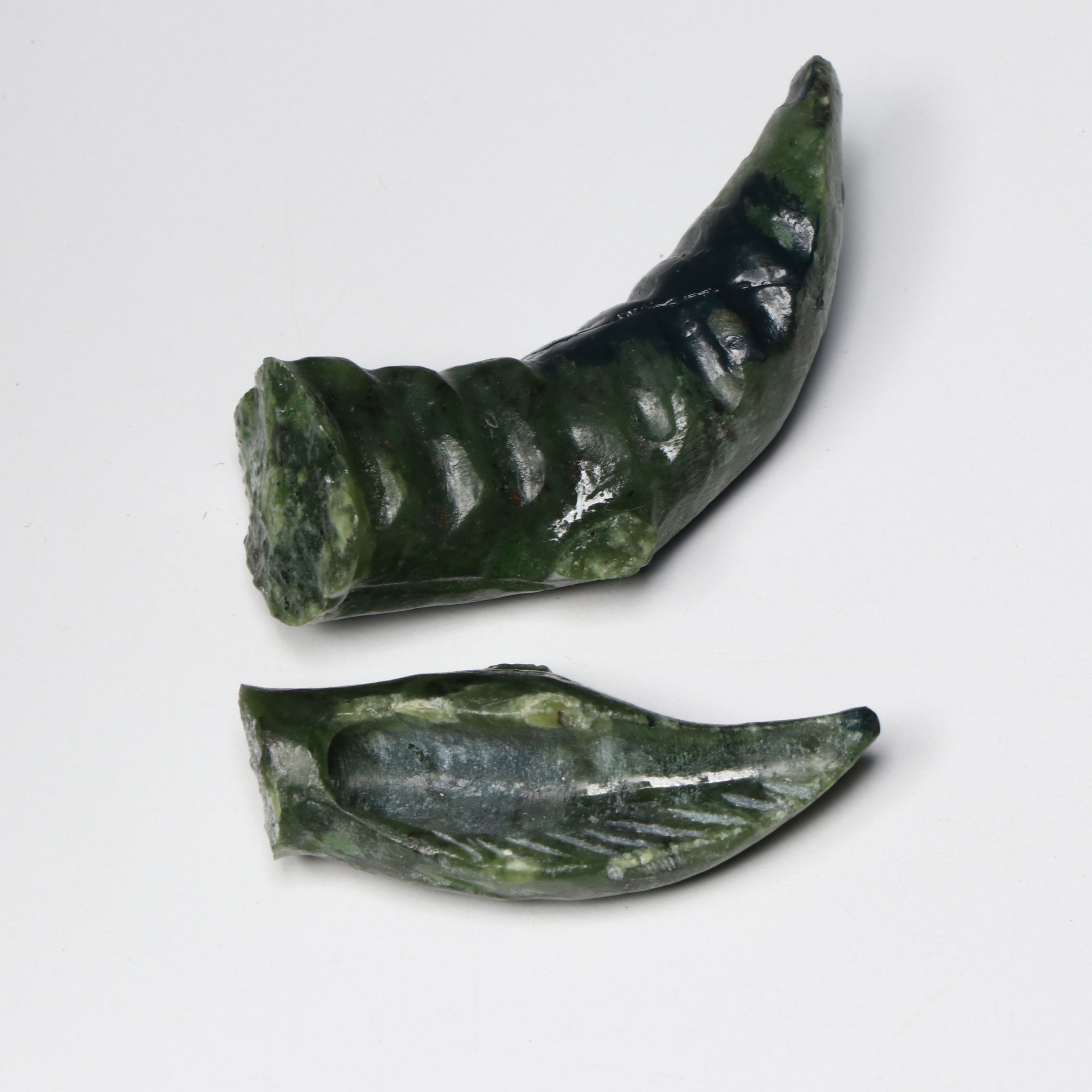 Chinese Carved Nephrite Mountain Goats Figural Group