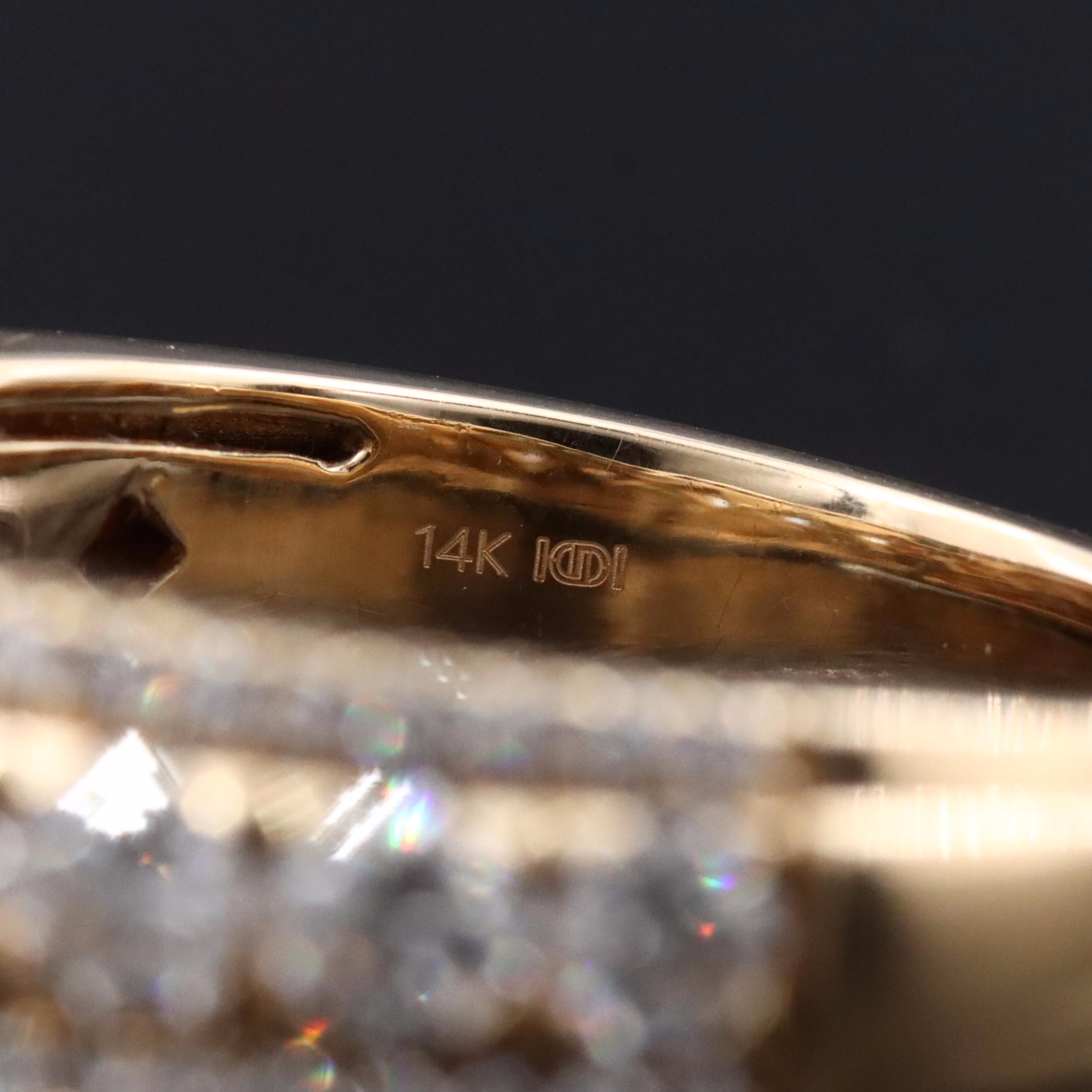 14K 1.25 CTW Lab Grown Diamond Ring