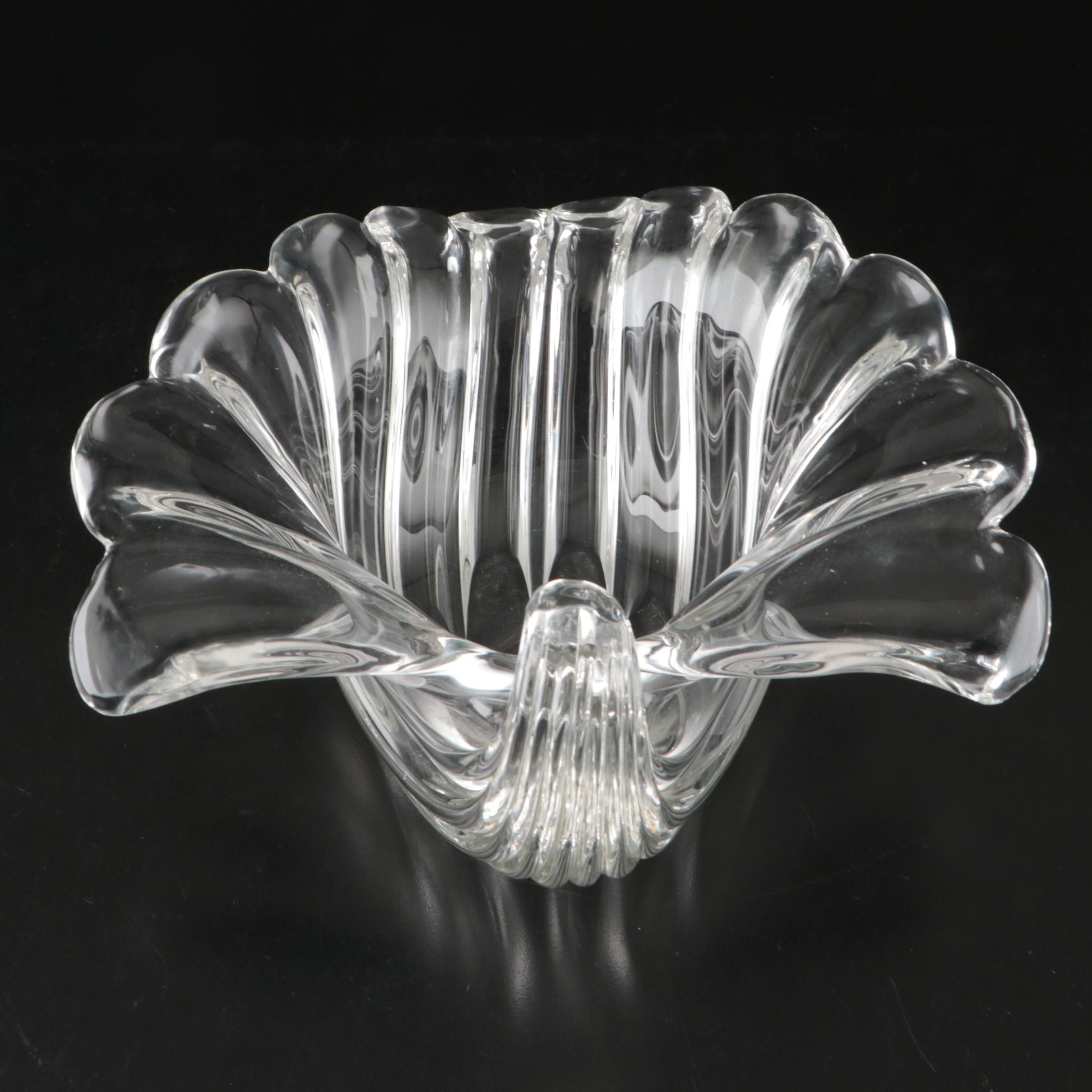 Seguso for Cartier Crystal Bowl
