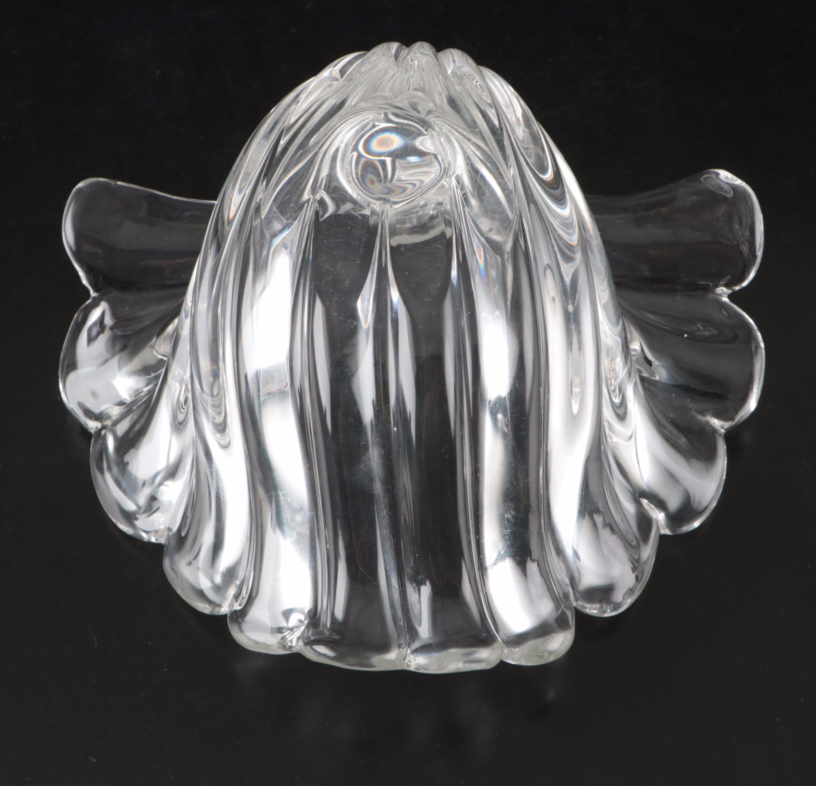 Seguso for Cartier Crystal Bowl