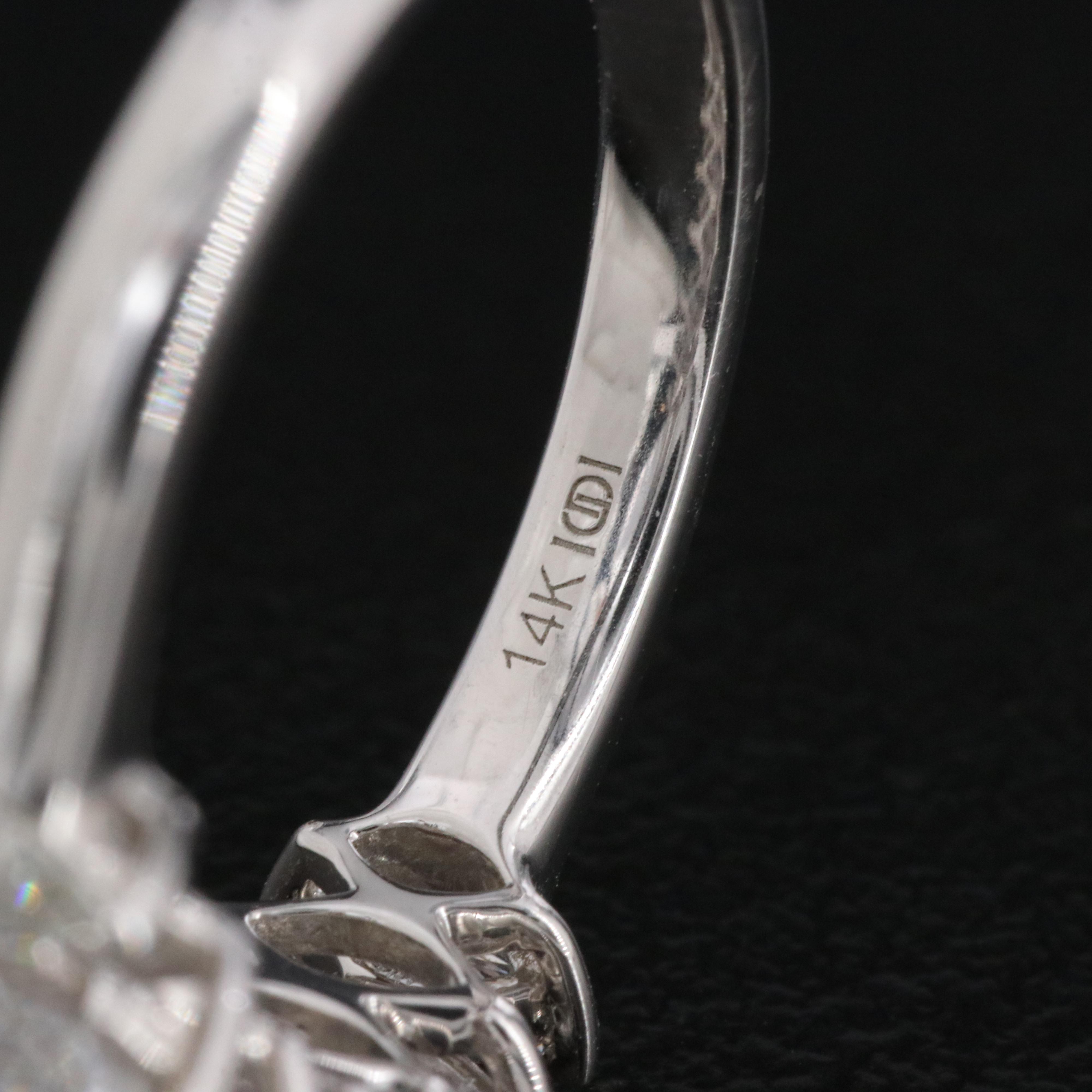 14K 2.00 CTW Lab Grown Diamond Ring