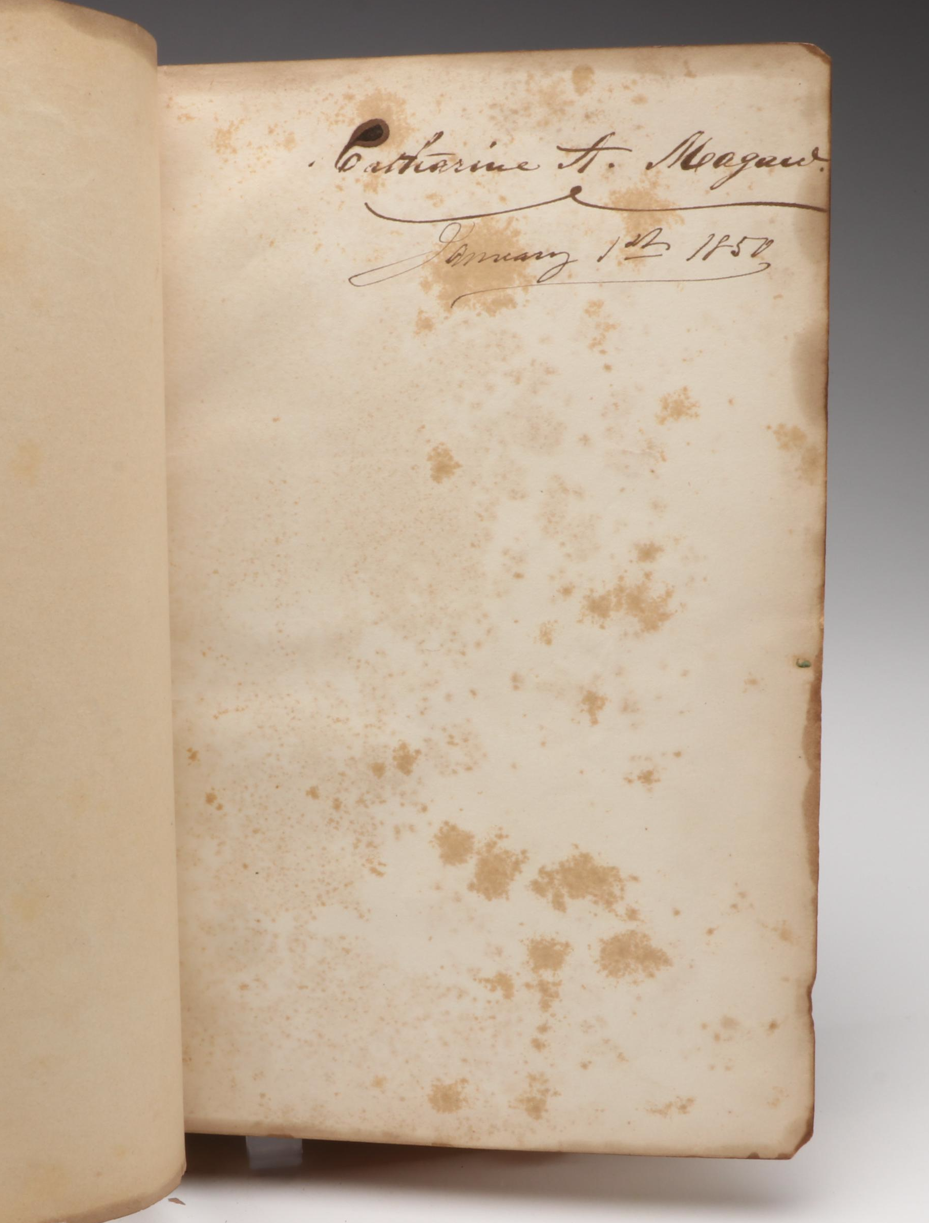 "Leaflets of Memory" Illuminated Annual by Reynell Coates, 1850