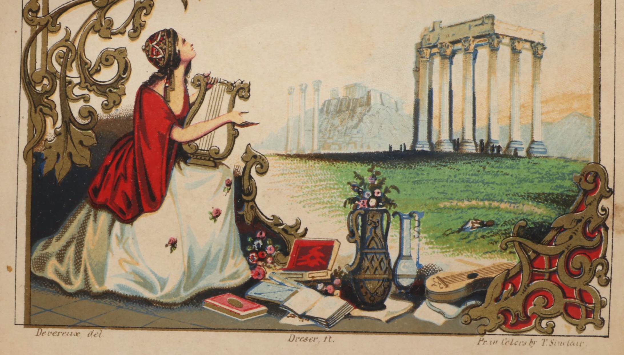 "Leaflets of Memory" Illuminated Annual by Reynell Coates, 1850