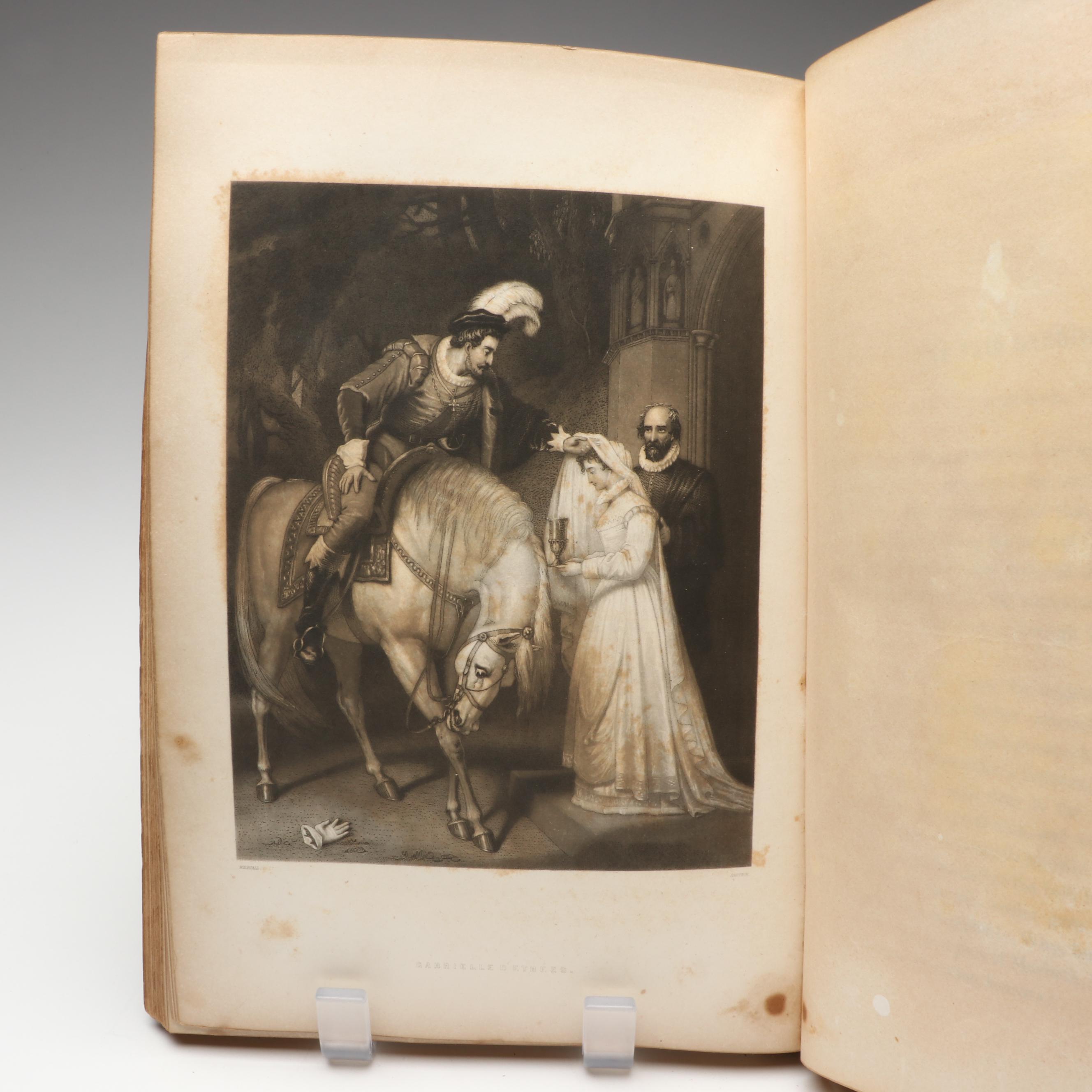 "Leaflets of Memory" Illuminated Annual by Reynell Coates, 1850