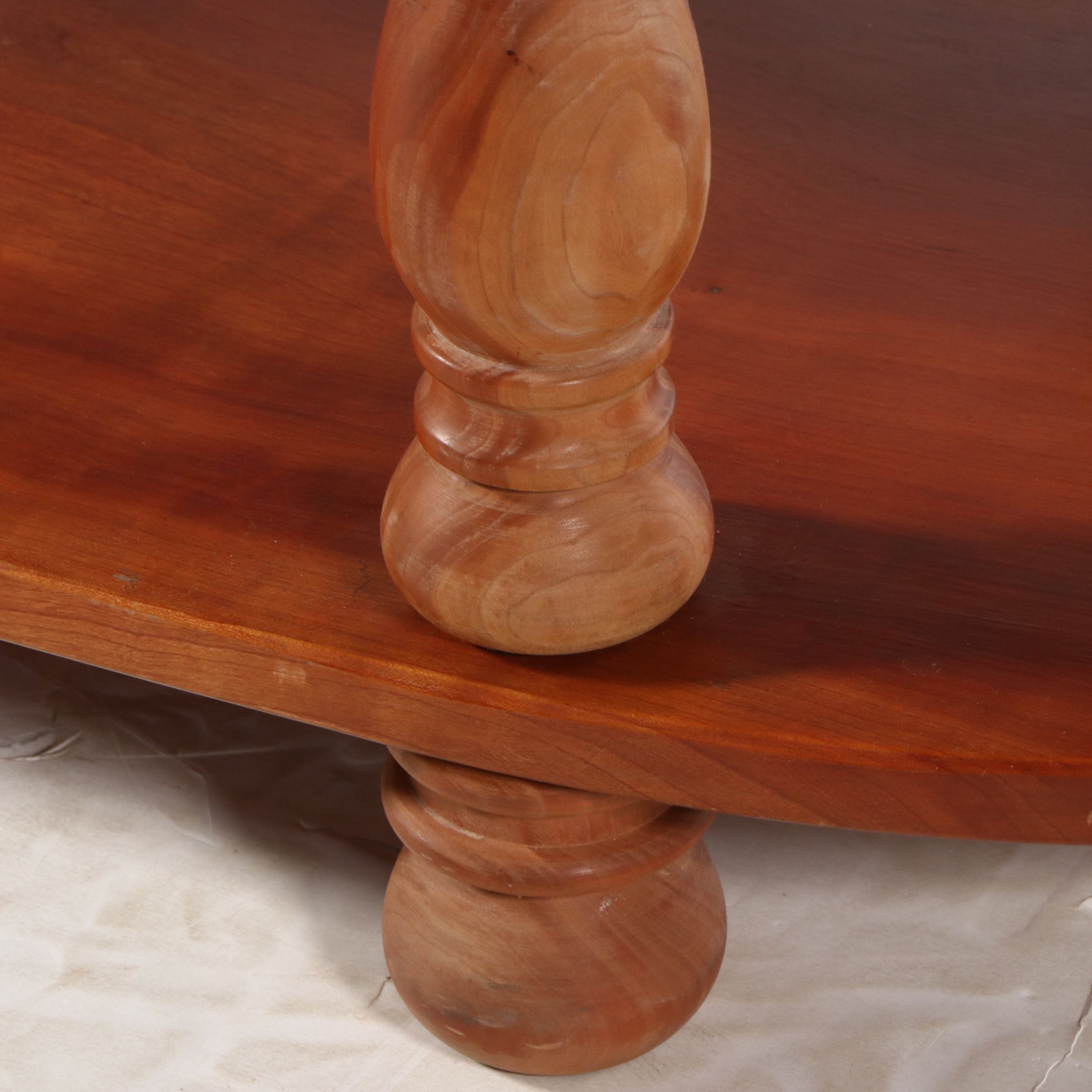 Colonial Style Two-Tiered Cherry Coffee Table