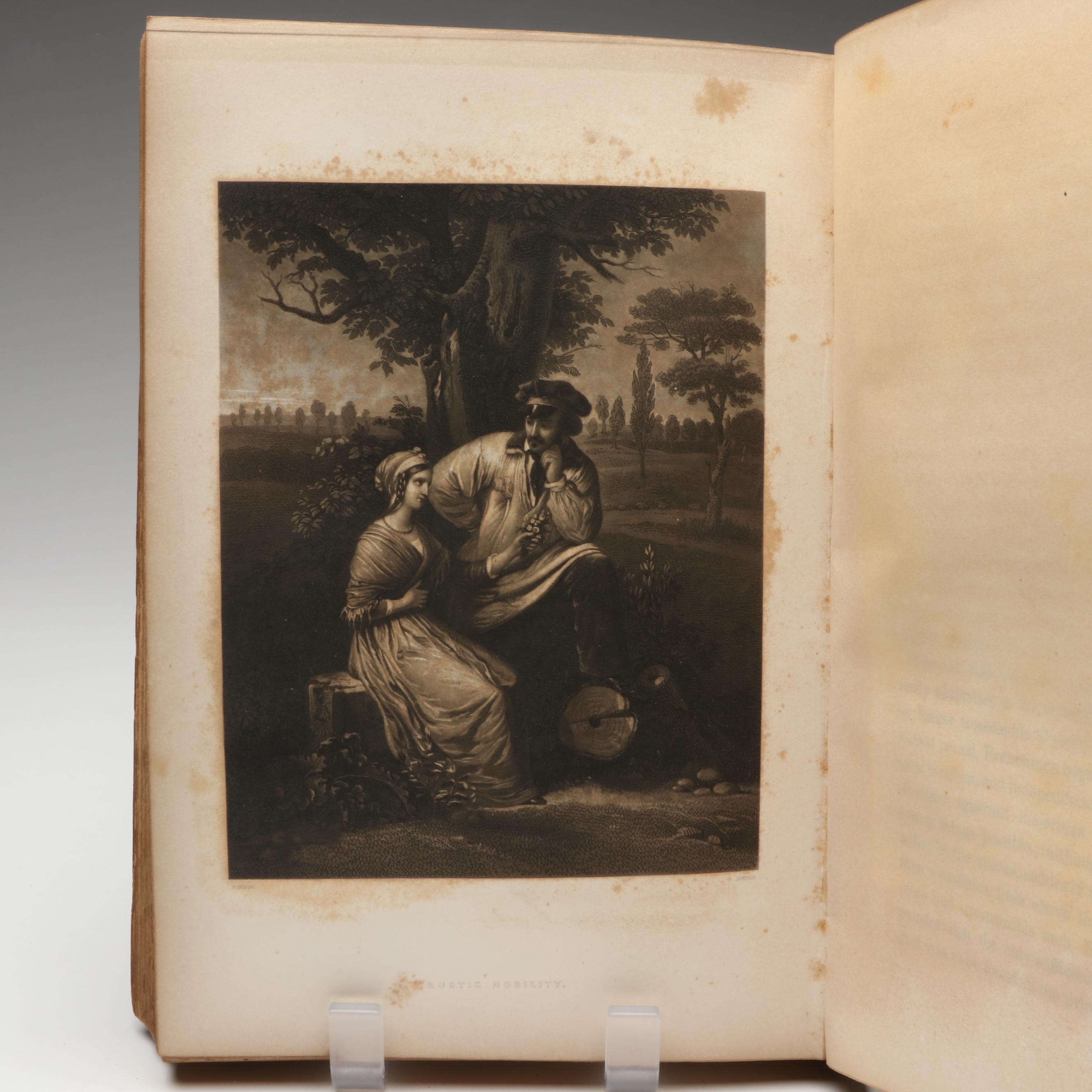 "Leaflets of Memory" Illuminated Annual by Reynell Coates, 1850
