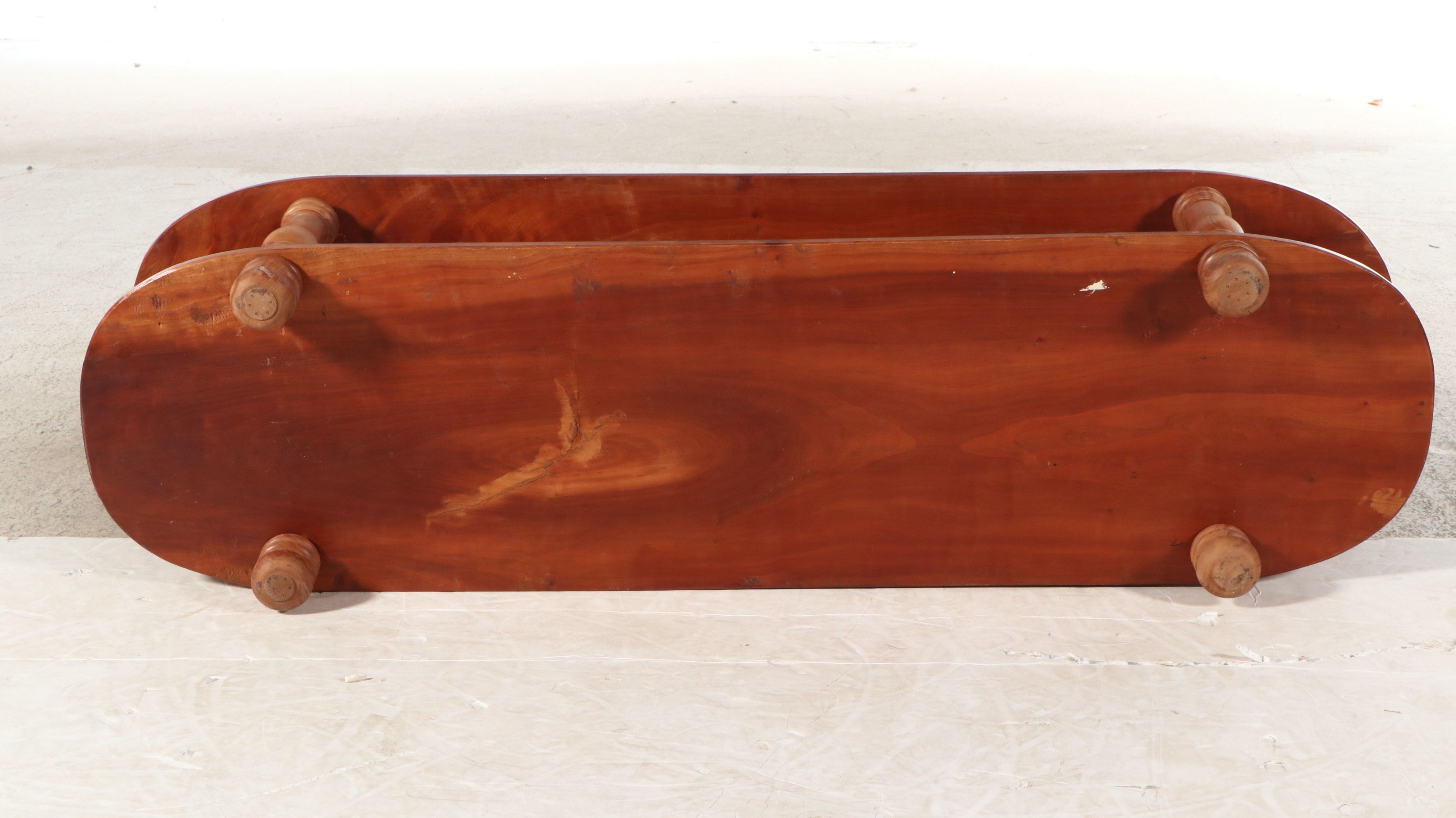 Colonial Style Two-Tiered Cherry Coffee Table