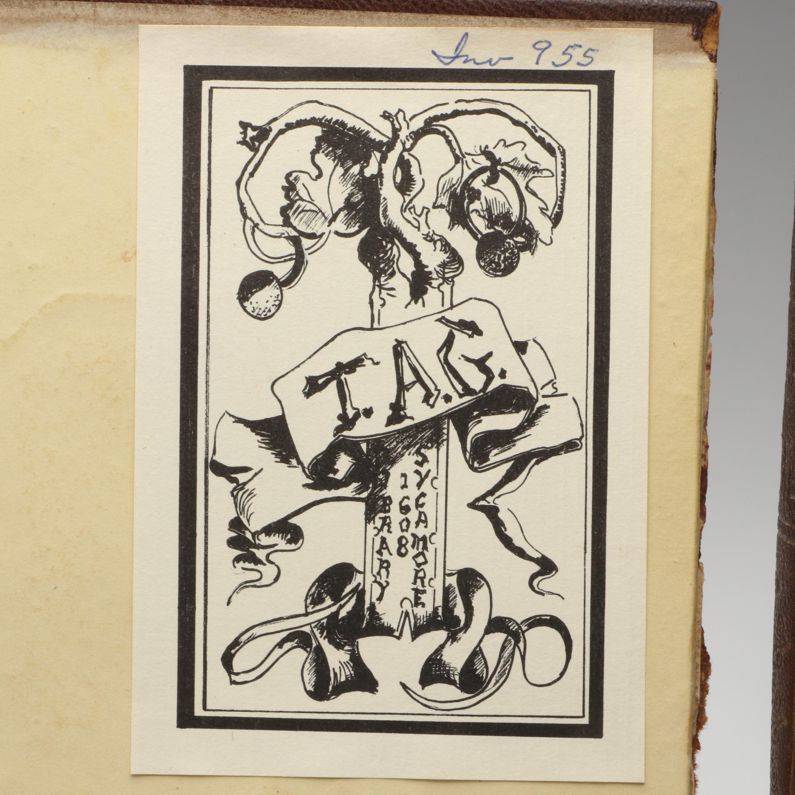 "Leaflets of Memory" Illuminated Annual by Reynell Coates, 1850