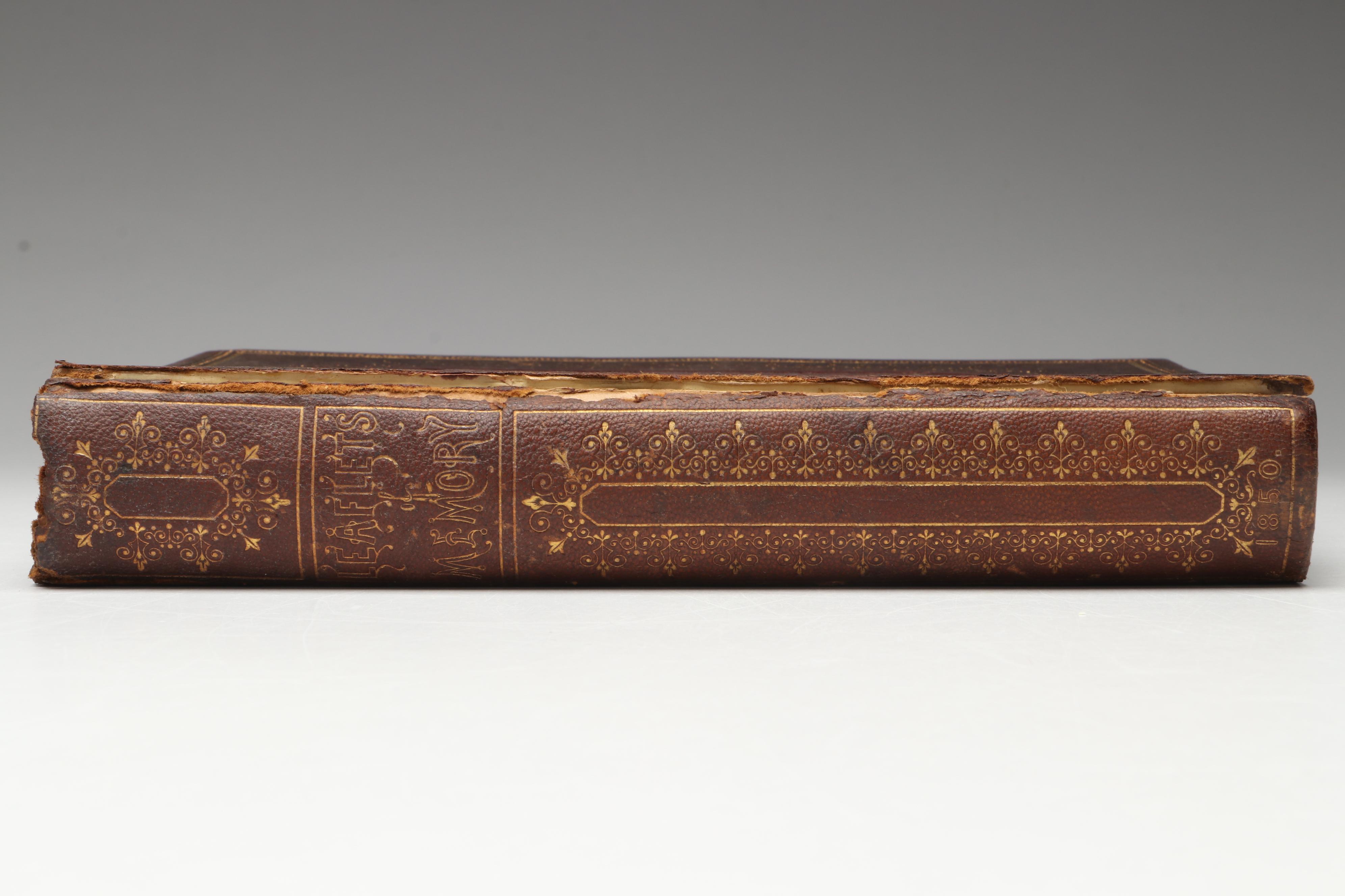 "Leaflets of Memory" Illuminated Annual by Reynell Coates, 1850