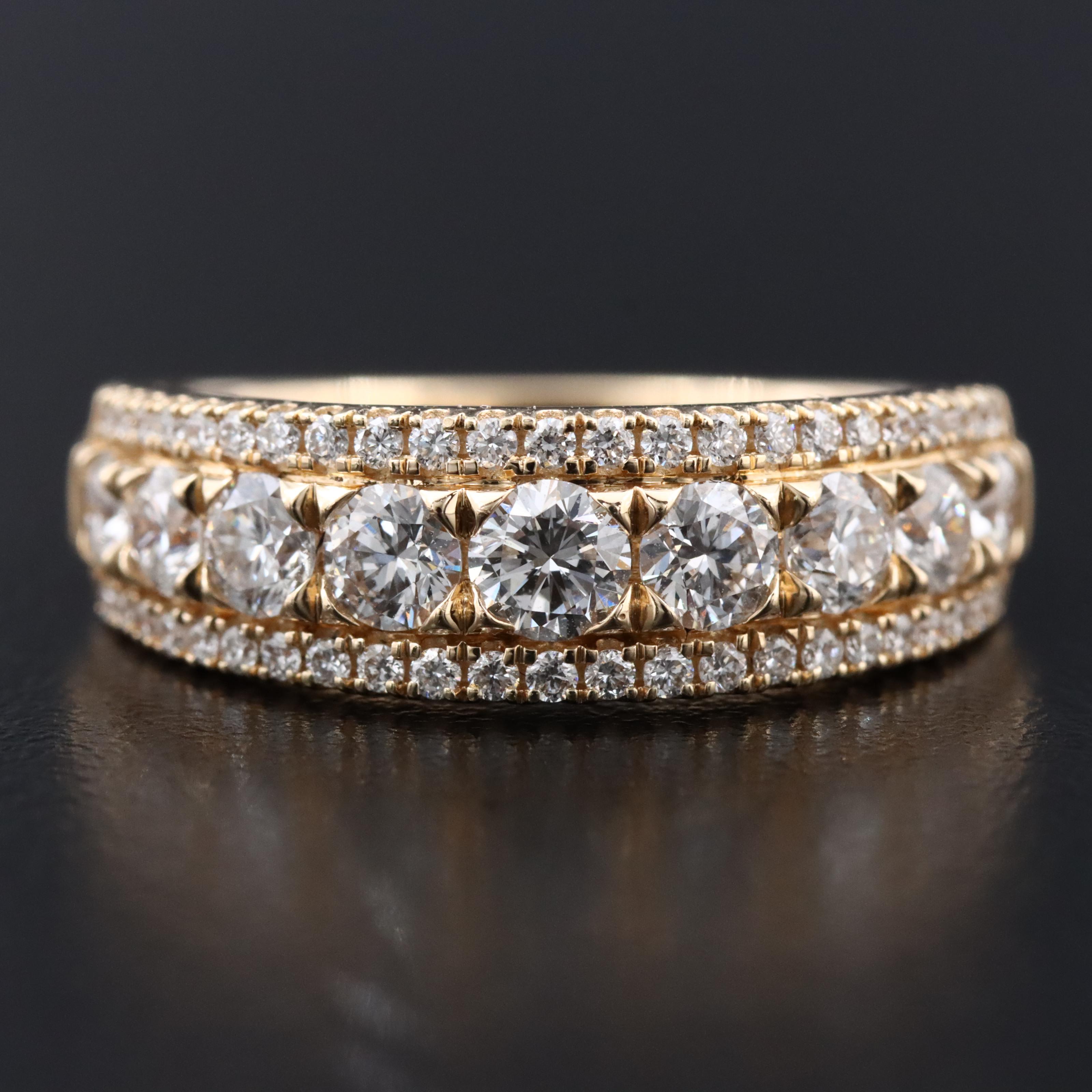 14K 1.25 CTW Lab Grown Diamond Ring