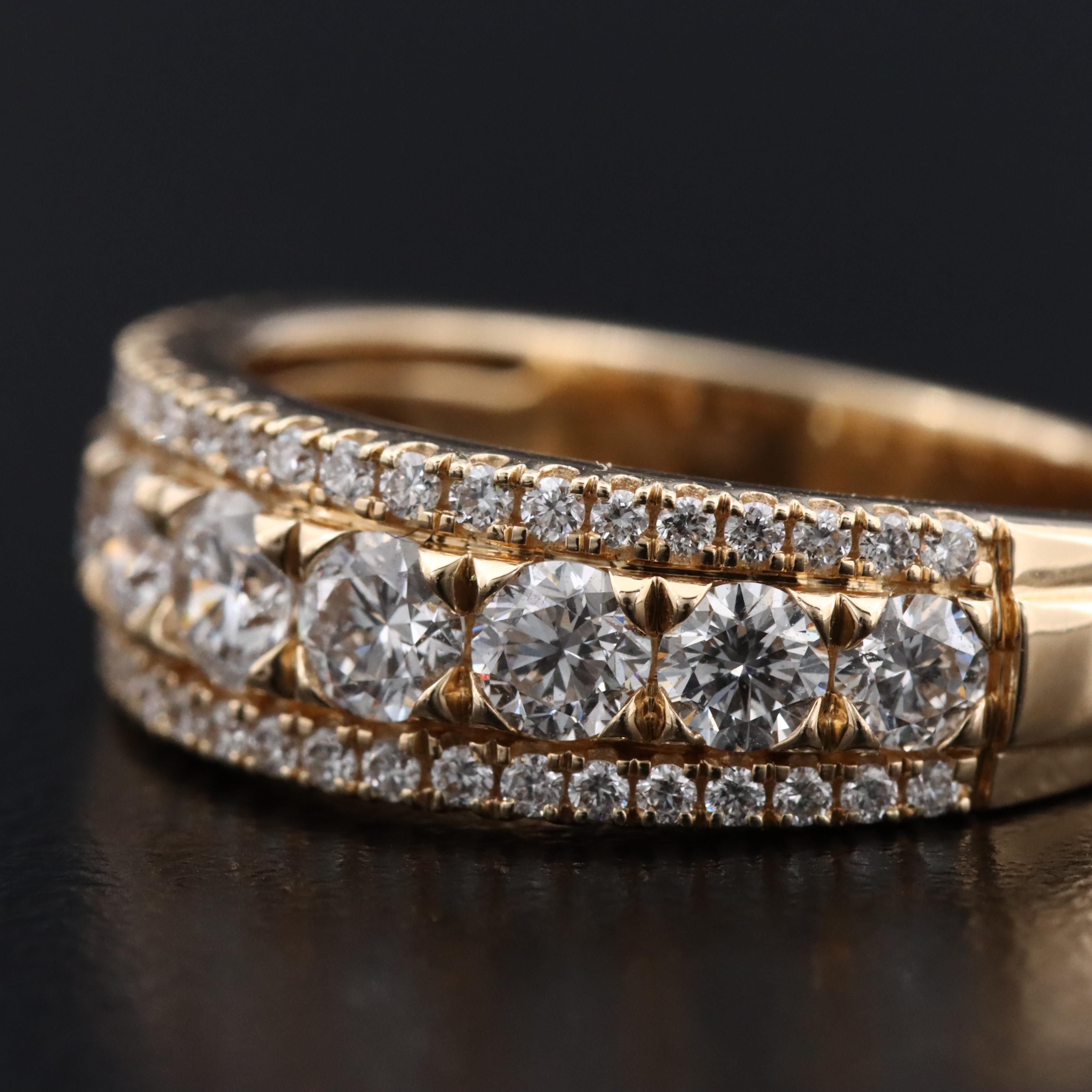 14K 1.25 CTW Lab Grown Diamond Ring