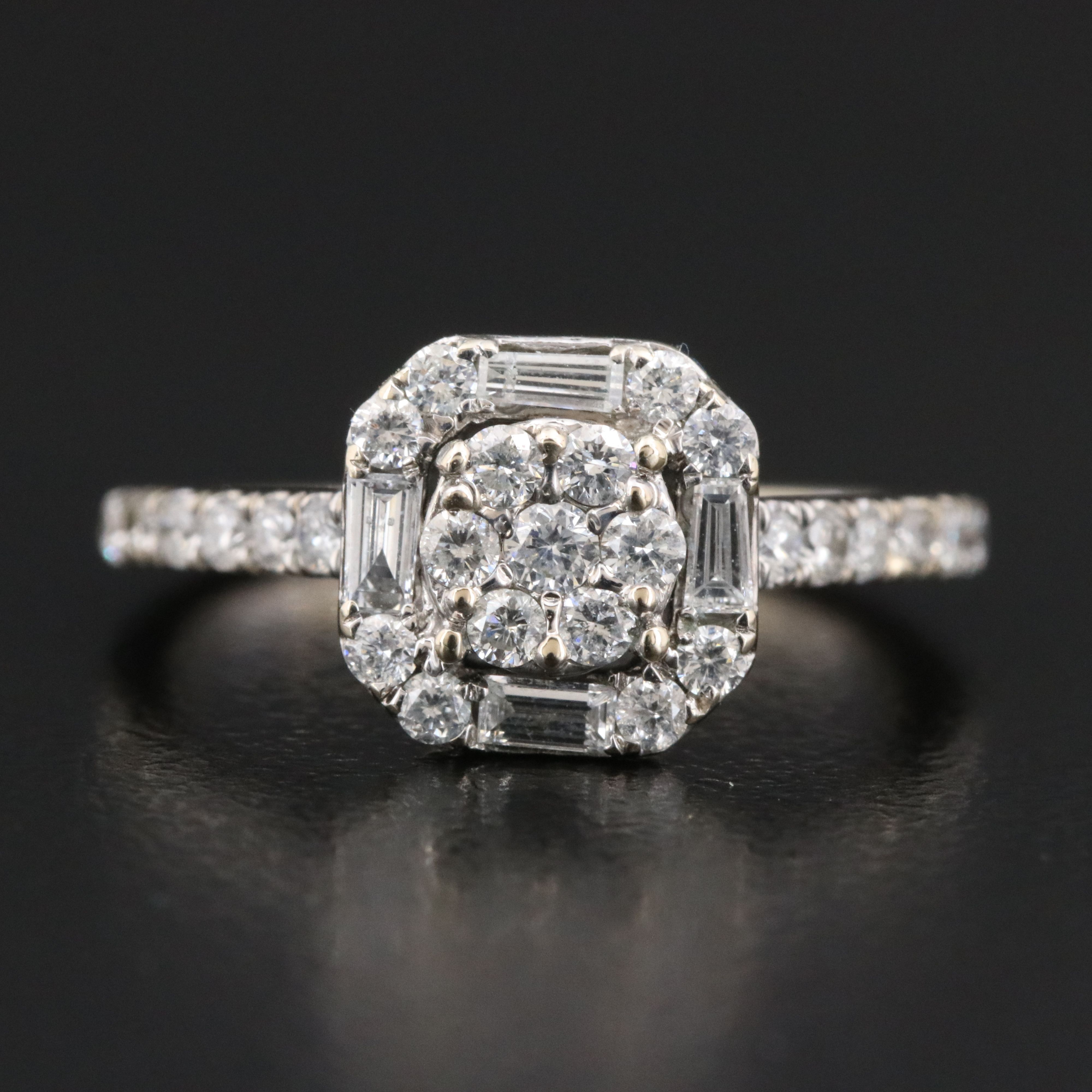 14K 0.60 CTW Diamond Ring